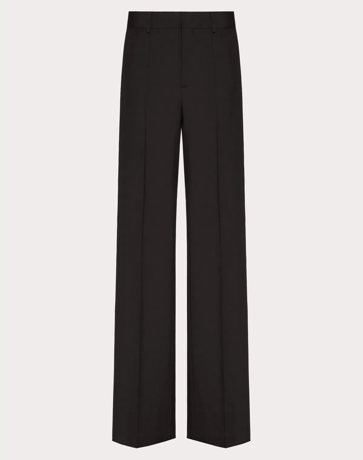 Valentino oc11z0625 Wool Pants in Black Size US 40 / EU 56 - 1 Thumbnail