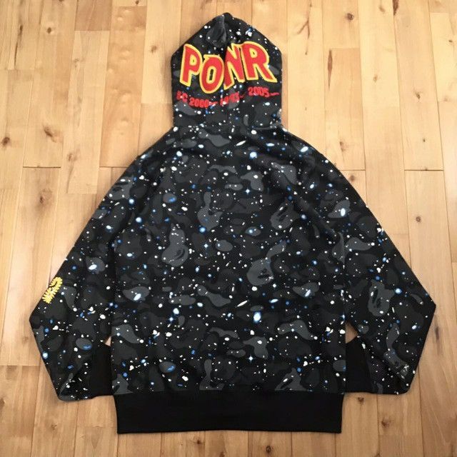 Bape hoodie glow in the dark sale