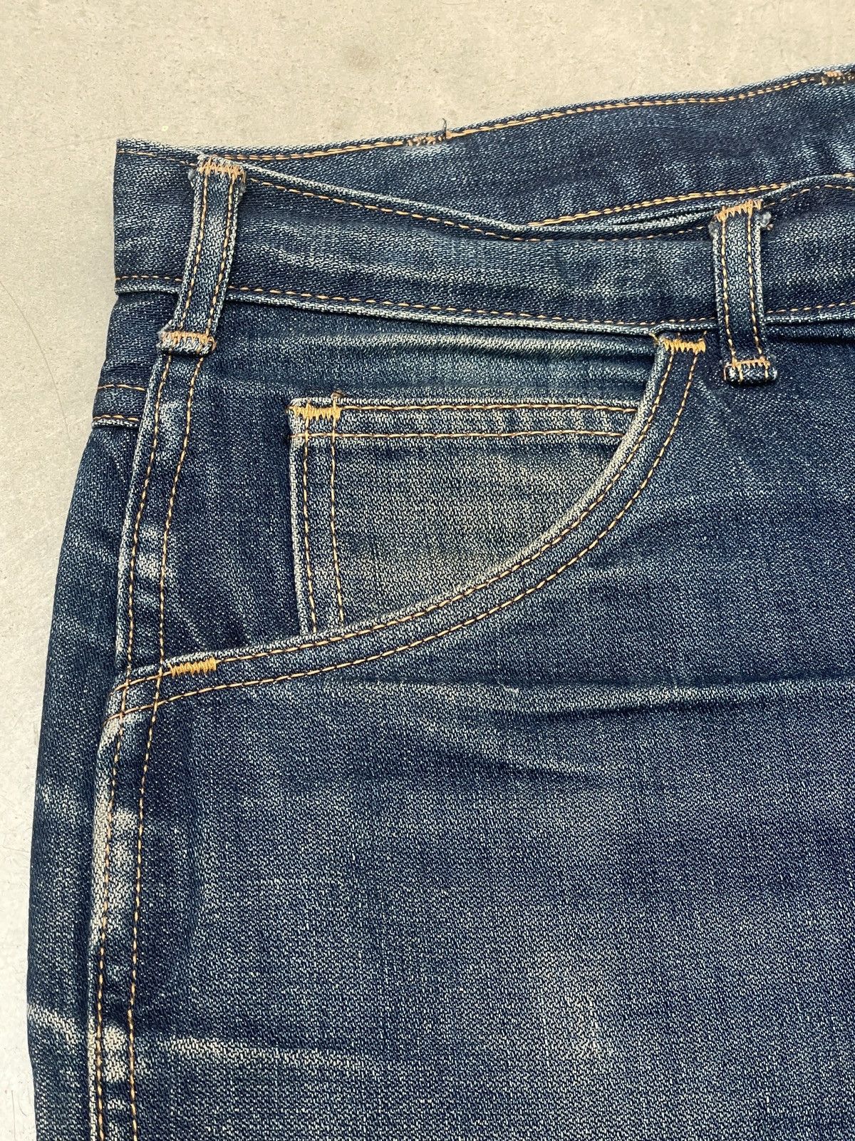 Dickies Vintage Dickies Denim Talon Zip Whiskers Fade W32 Size US 32 / EU 48 - 17 Thumbnail