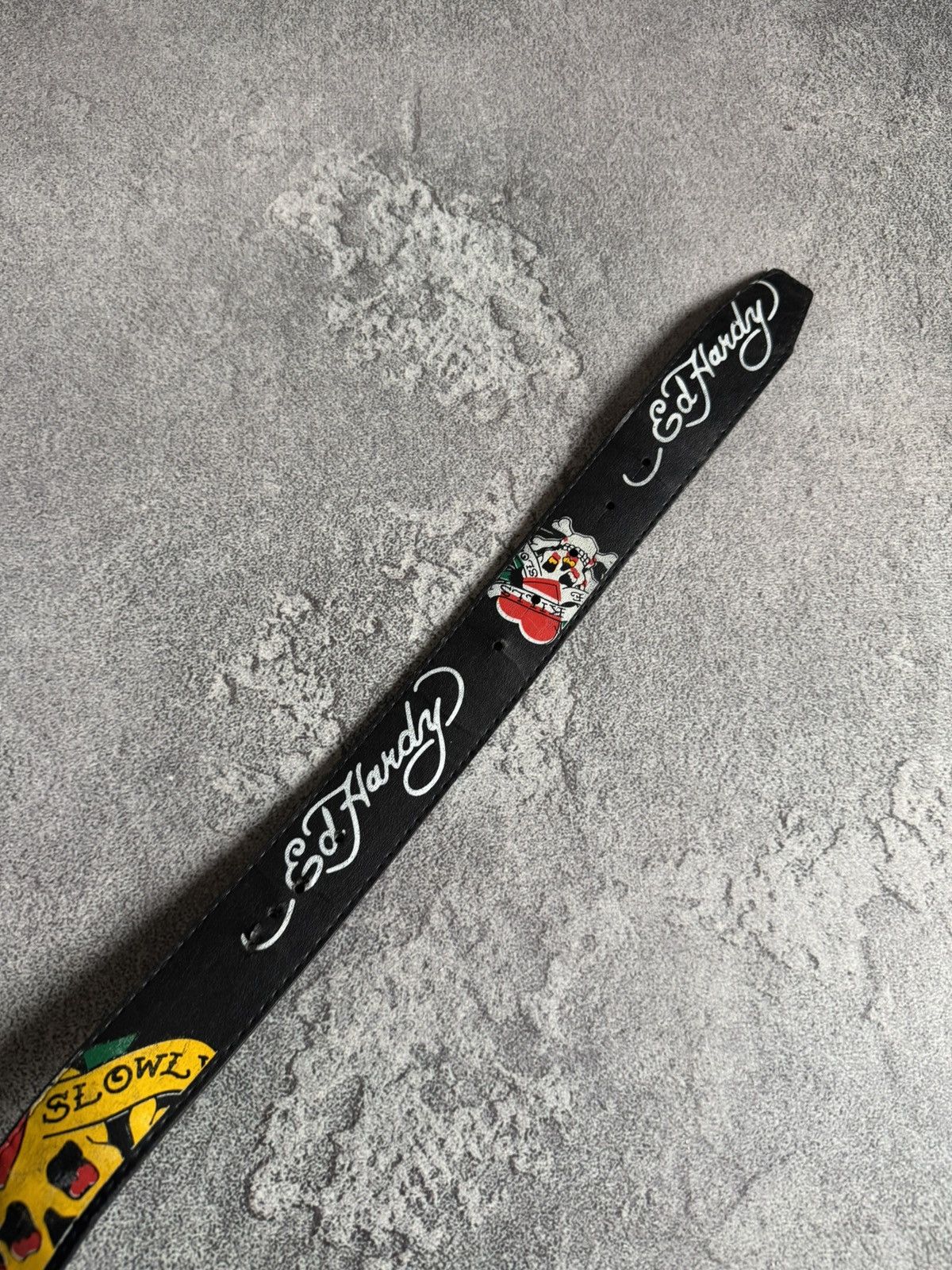 Hysteric Glamour Ed Hardy by Christian Audigier Avantgarde Y2K Japanese belt Size ONE SIZE - 6 Thumbnail