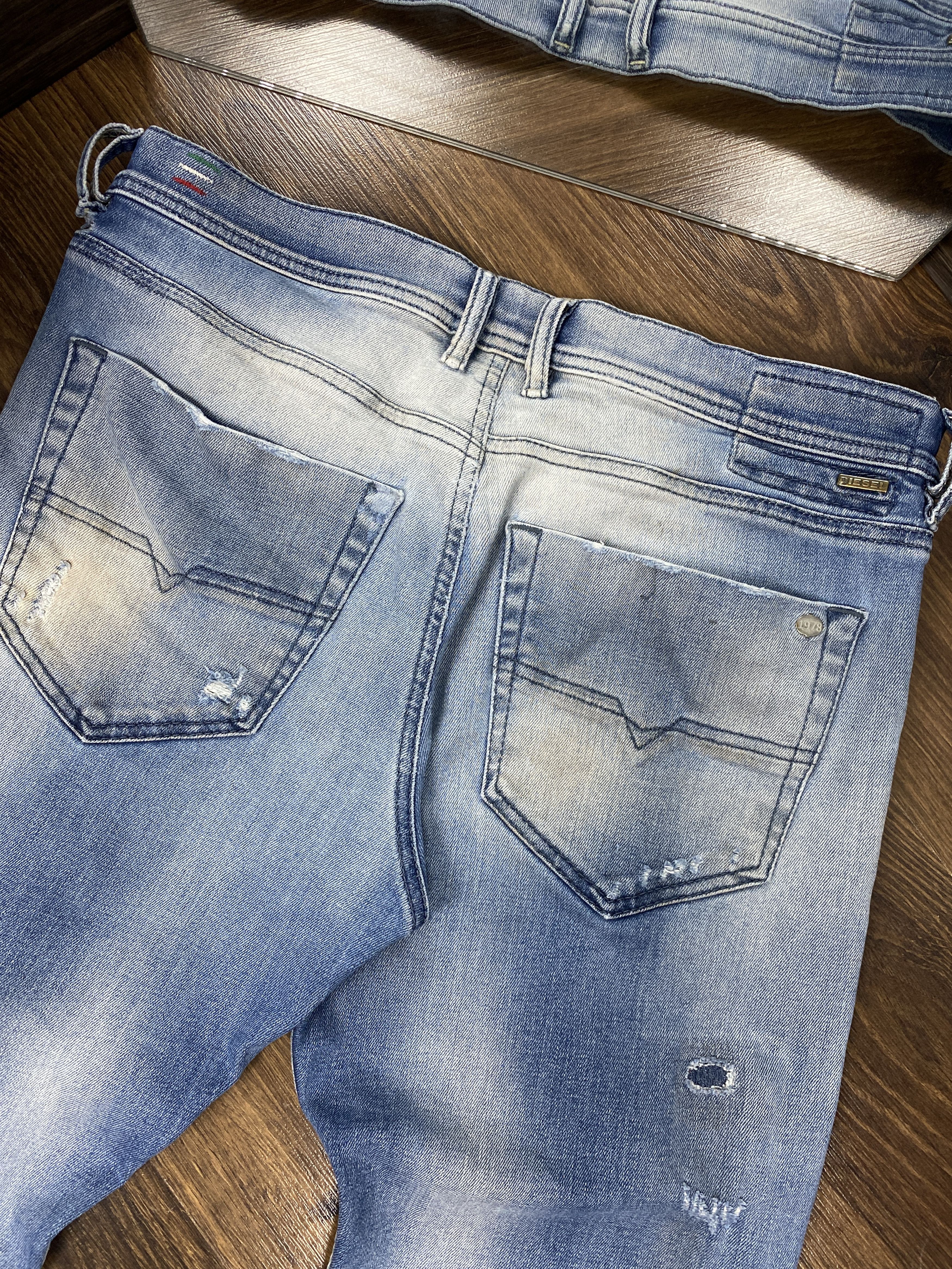 Diesel Diesel vintage distressed denim pants jeans Size US 33 - 11 Thumbnail