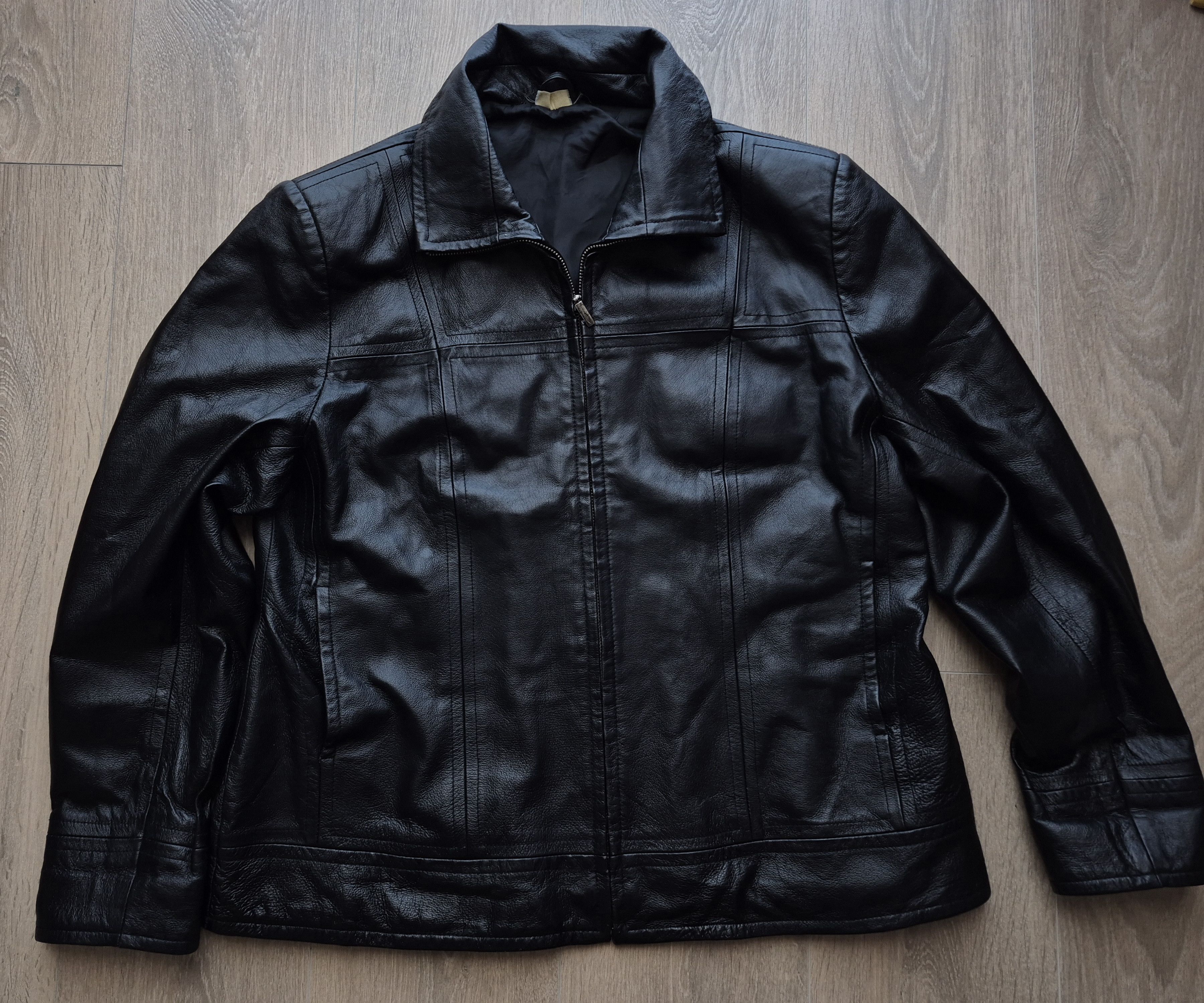 Vintage Vintage men leather jacket Size US M / EU 48-50 / 2 - 1 Thumbnail