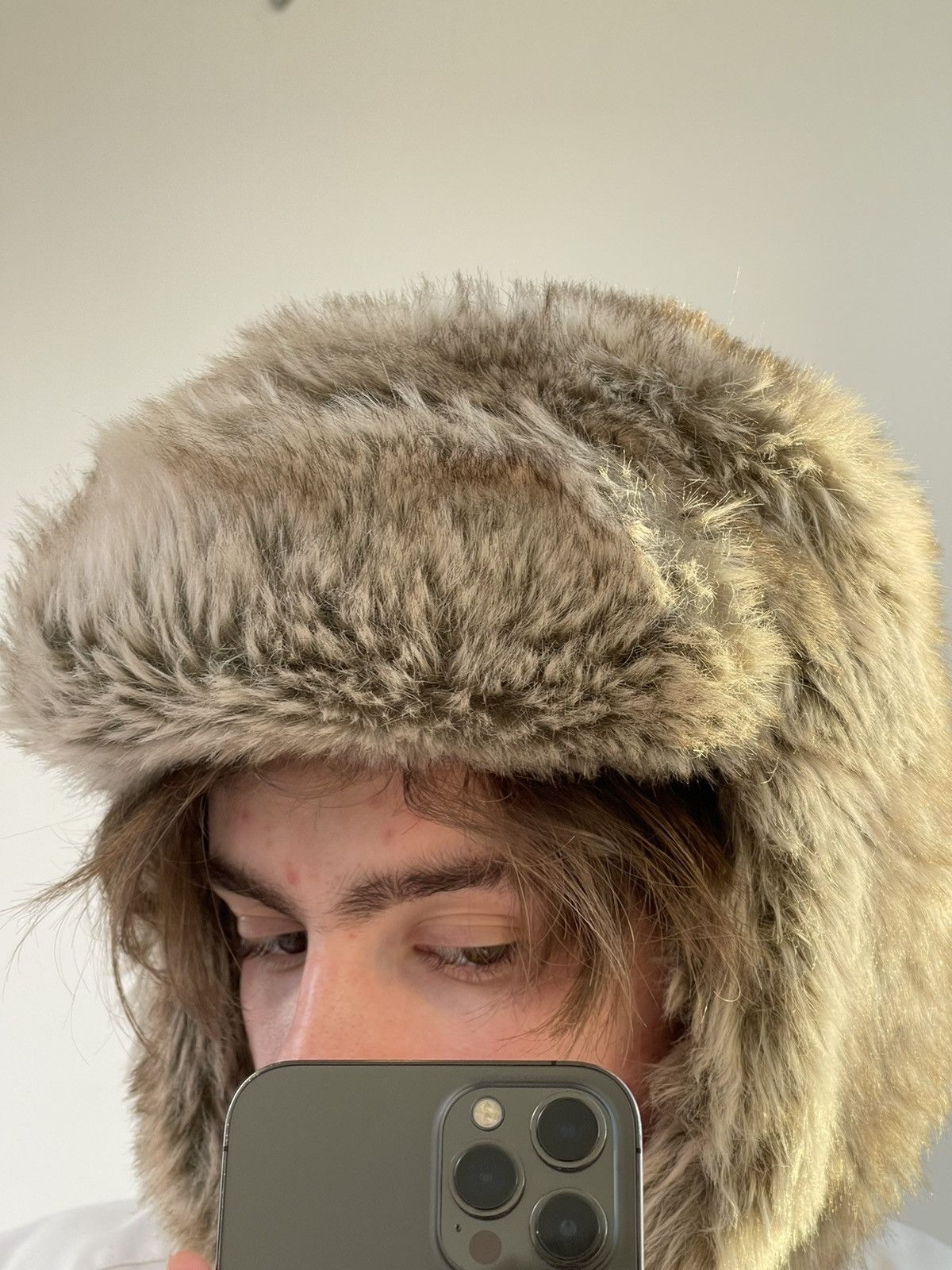 Vintage Vintage fuzzy mohair japanese ushanka hat avant garde Size ONE SIZE - 14 Thumbnail