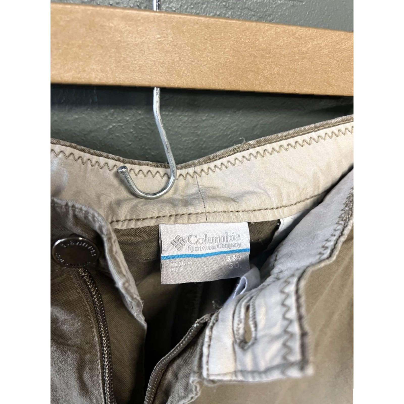 Vintage Columbia Mens Chino Pants Brown 32x30 Regular Inseam 30 Size 32 Mens Size US 32 / EU 48 - 3 Thumbnail