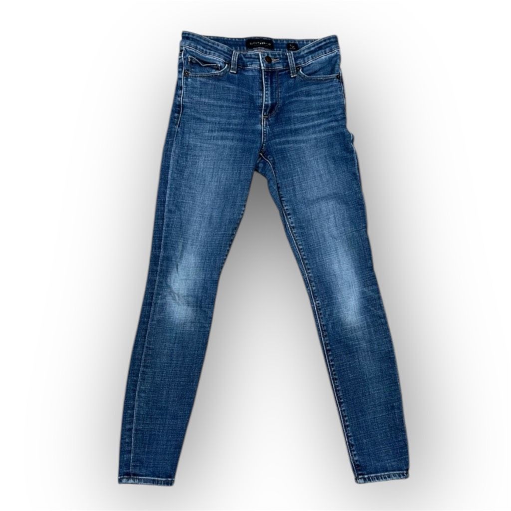 Lucky Brand Ava Skinny Mid-Rise Jeans, Light Fading Blue Den