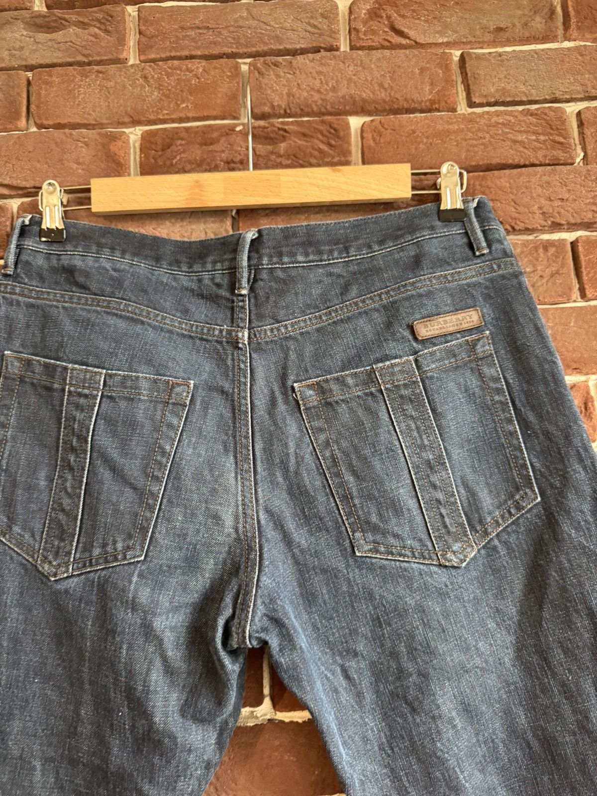 Burberry BURBERRY SWAINE Tapered Leg DENIM JEANS Pants 33x32 Blue Size US 33 - 8 Thumbnail