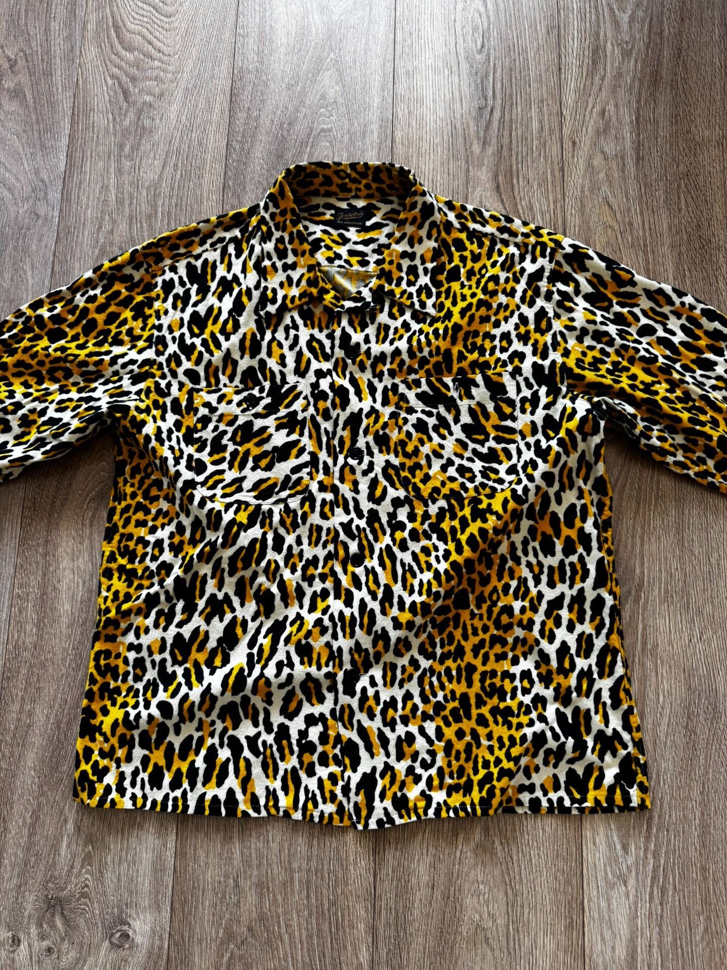 Japanese Brand Tenderloin Leopard Print Shirt Medium Size US M / EU 48-50 / 2 - 1 Thumbnail