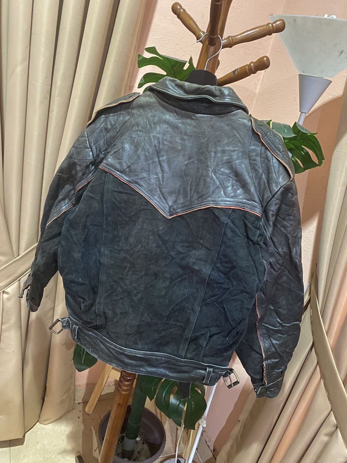 Yamaha Vintage Yamaha Racing Sports Leather & Suede Biker Jacket Size US L / EU 52-54 / 3 - 14 Thumbnail