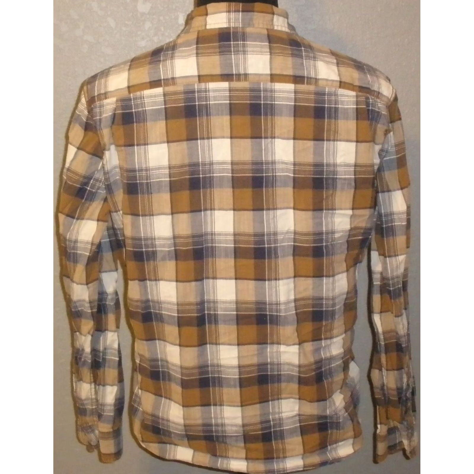 Wrangler Wrangler Shirt Button-Up Long Sleeve Plaid Multicolor Cotton Blend Casual Workwear Shirt Mens L Regular Size US L / EU 52-54 / 3 - 3 Thumbnail