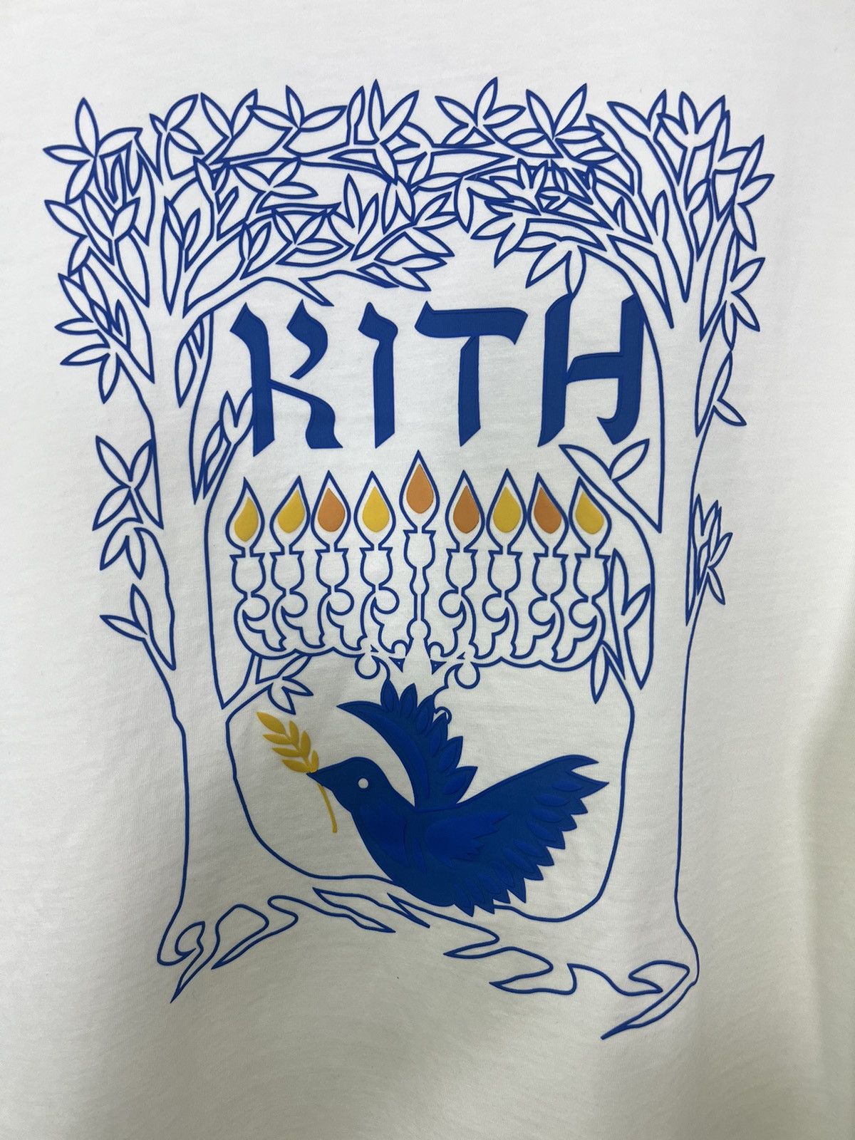 Kith Kith Treats Hanukkah Menorah Tee Size US L / EU 52-54 / 3 - 4 Thumbnail