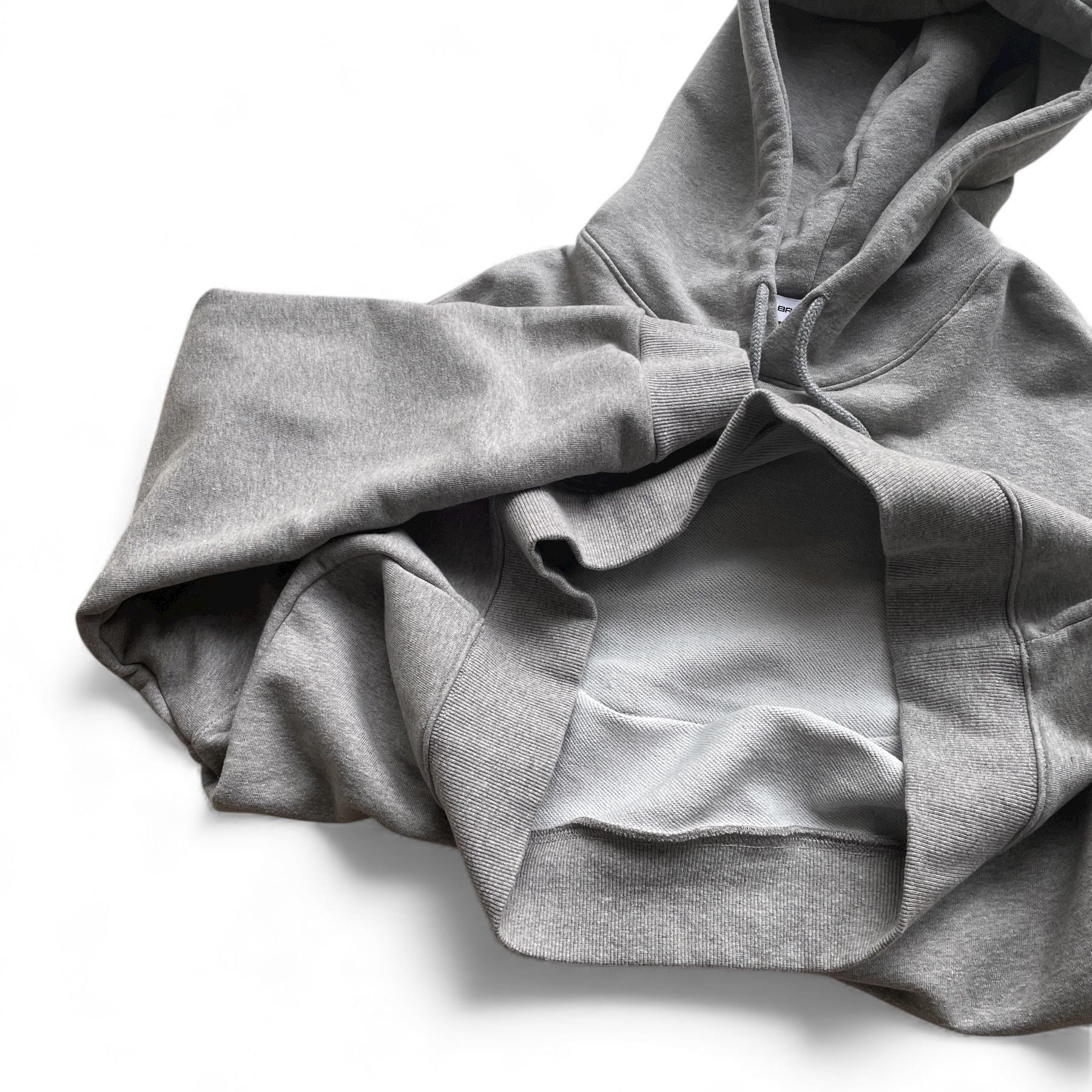 Japanese Brand Oversized blank hoodie with dropped shoulders Size US L / EU 52-54 / 3 - 7 Thumbnail