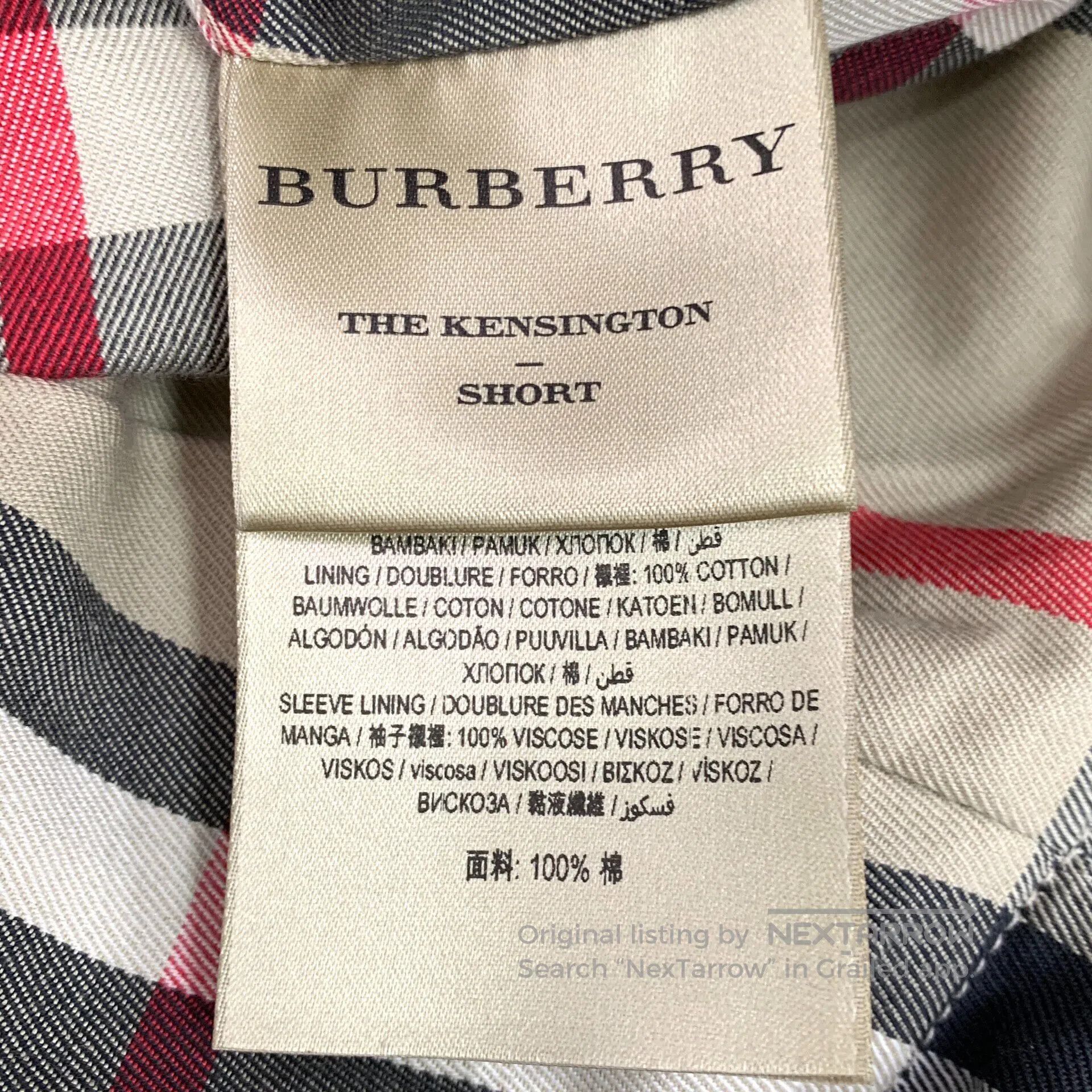 Burberry Burberry Black Cotton Collar Double-breasted Long Sleeve B Size XS / US 0-2 / IT 36-38 - 6 Thumbnail