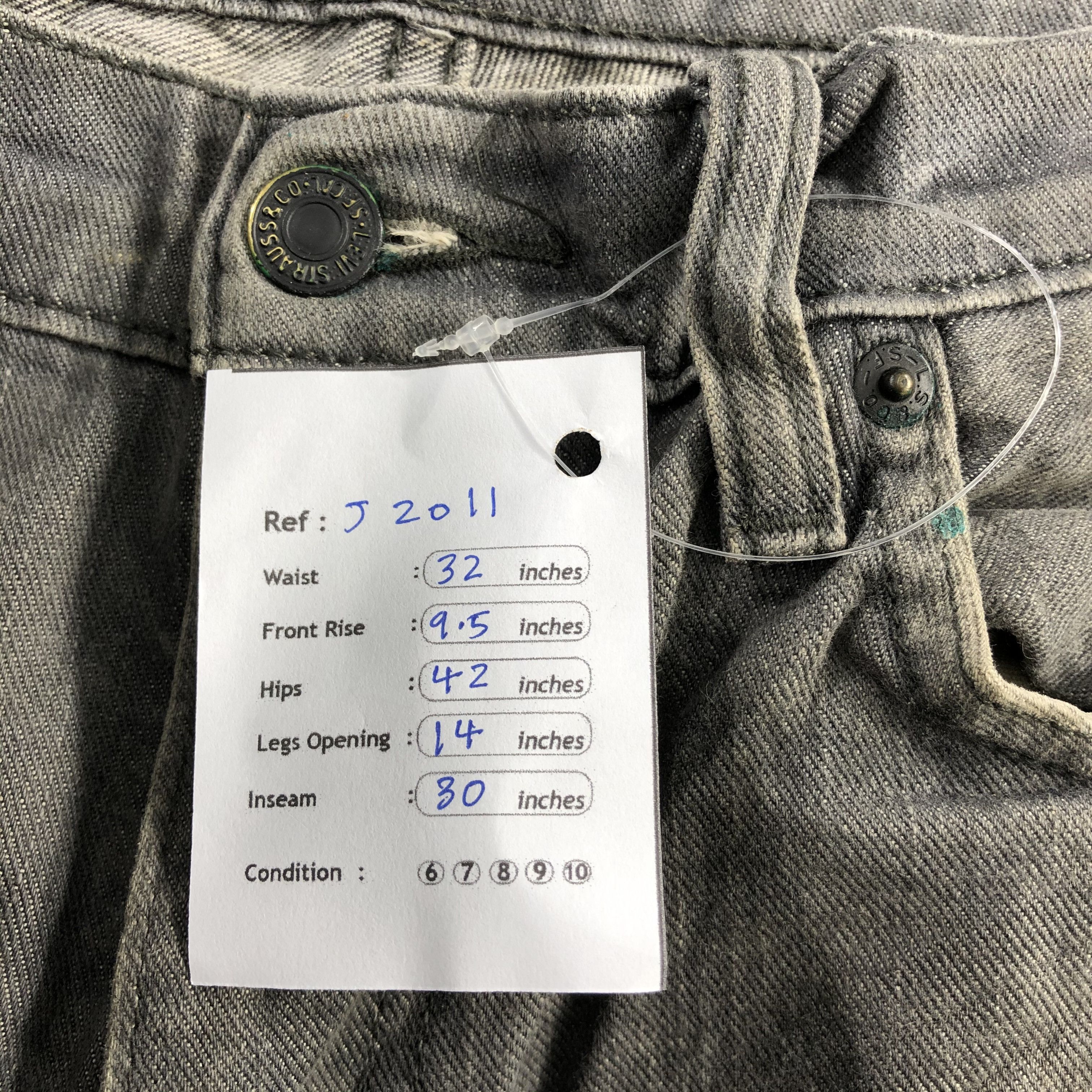 Levi's Vintage Levis 511 Earth Tone Jeans-J2011 Size US 32 / EU 48 - 12 Thumbnail