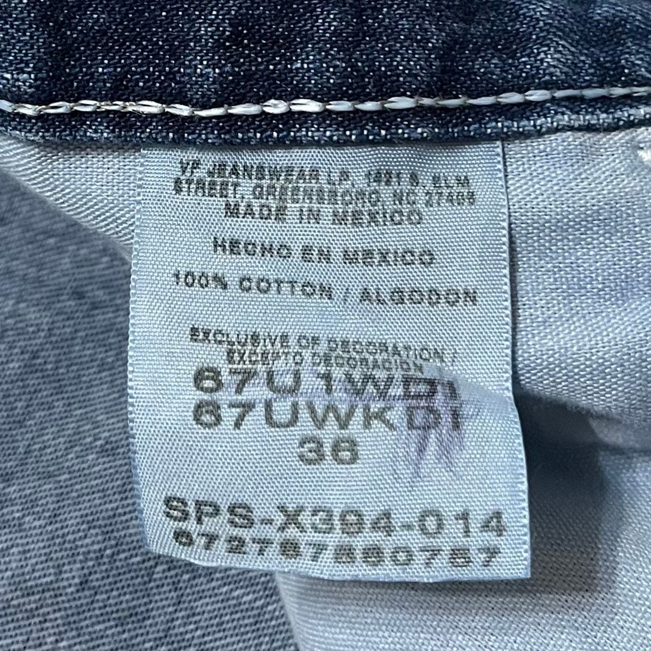 Wrangler Wrangler Baggy Skater Y2K Long Dark Jorts 36W Size US 36 / EU 52 - 3 Thumbnail
