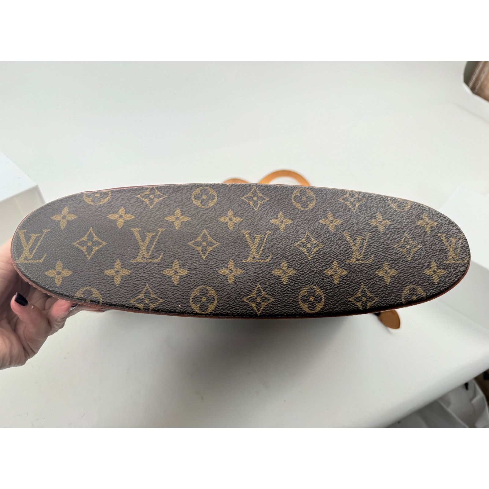Louis Vuitton Louis Vuitton Brown Canvas Monogram Babylone Top Handle Bag Size ONE SIZE - 3 Thumbnail