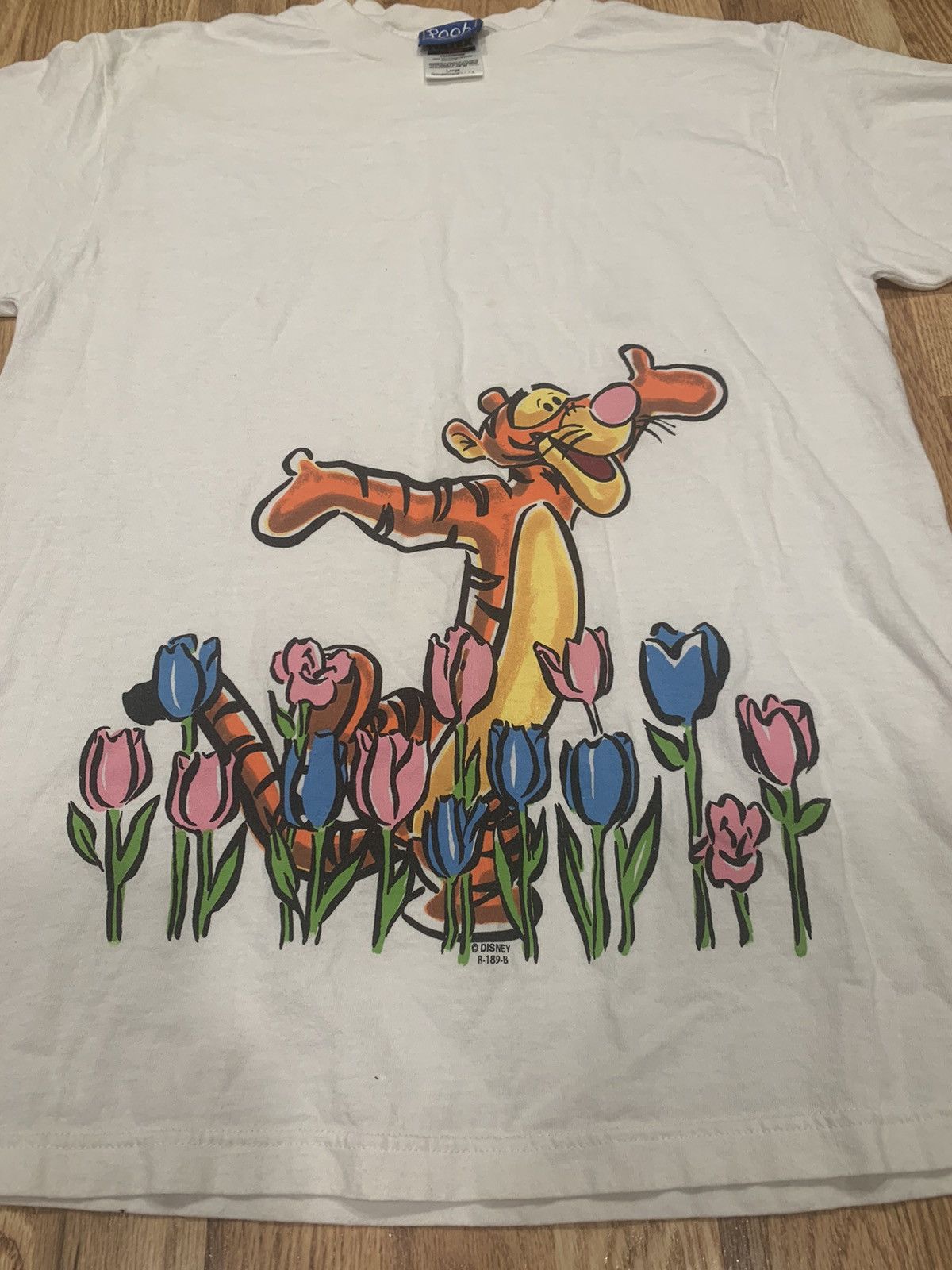 Tultex × Vintage Vintage Tigger Flower Tee Size US L / EU 52-54 / 3 - 2 Thumbnail