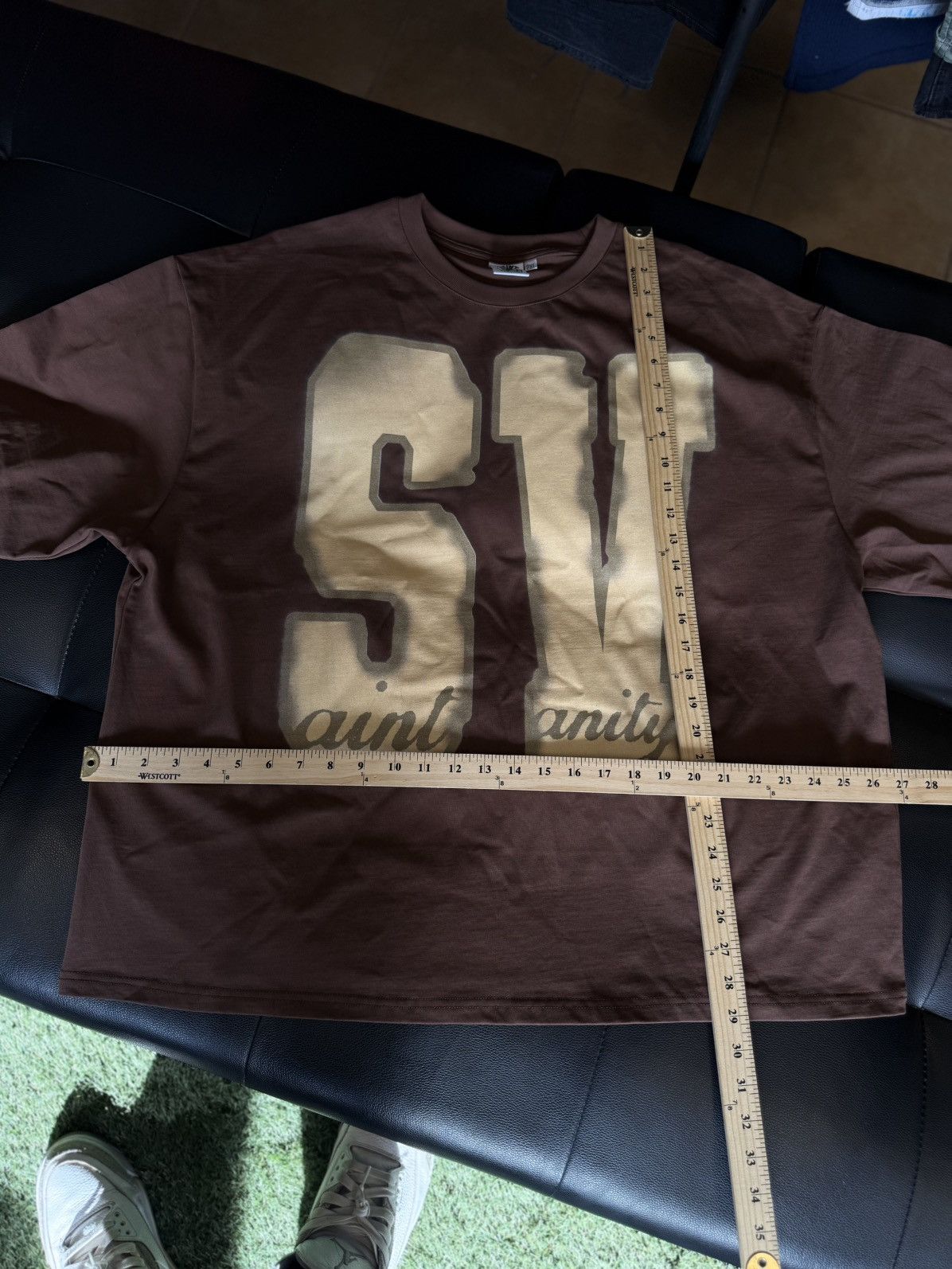 Saint Vanity Saint Vanity UNRELEASED Tee Shirt Logo Brown Size XXL (NEW) Size US XXL / EU 58 / 5 - 5 Thumbnail