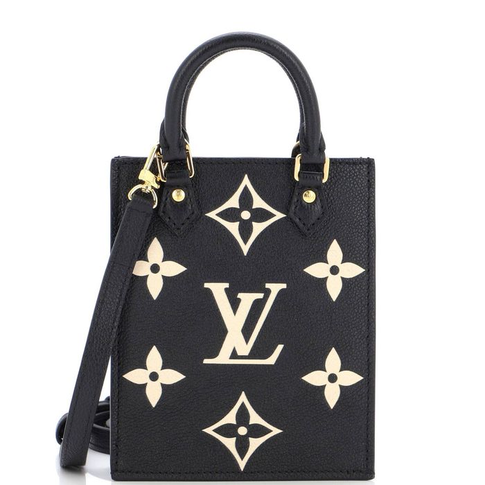 louis vuitton petit sac plat monogram empreinte