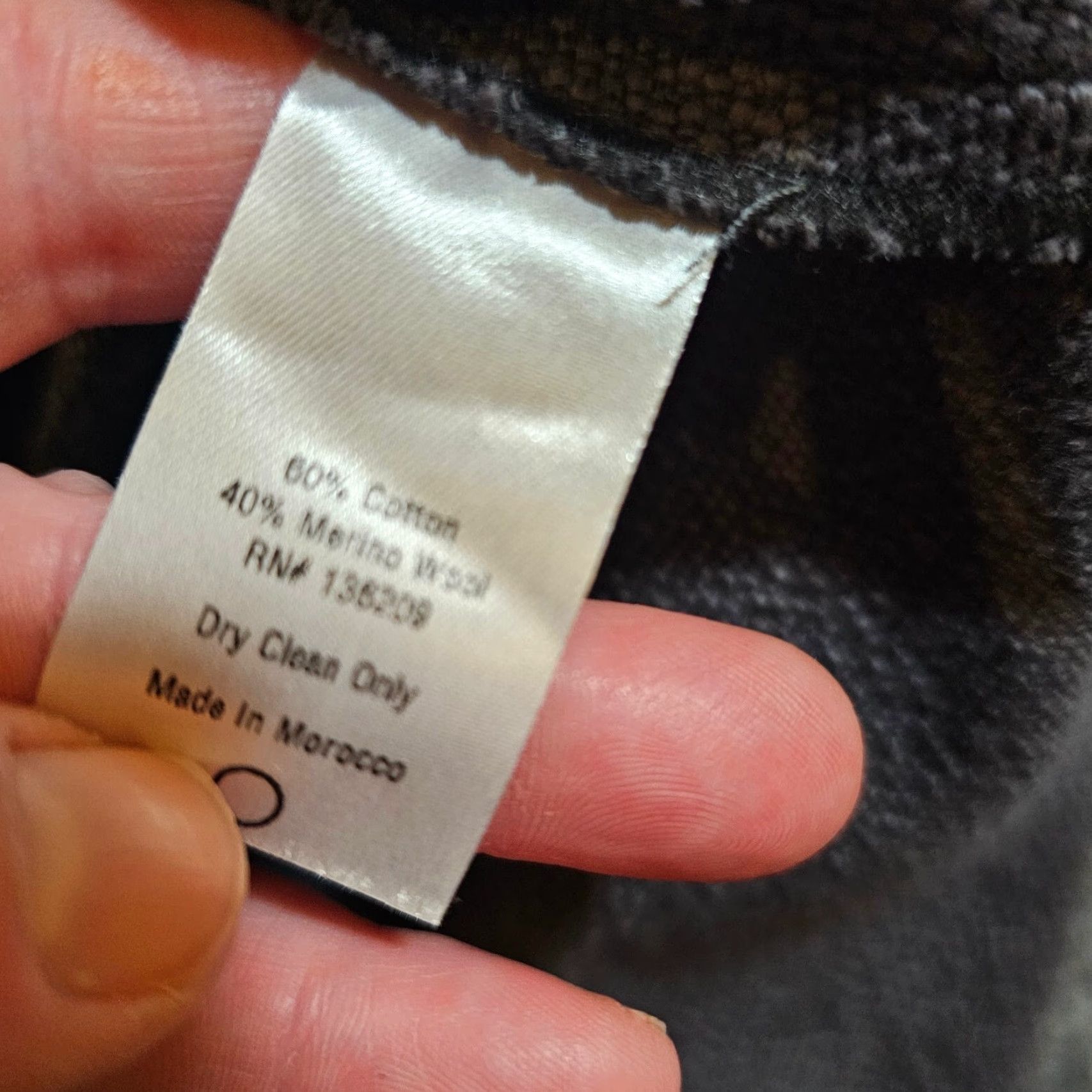 Vintage Hatch Dress Womens Small Gray Maternity Merino Wool A-Line Pockets Casual Size S / US 4 / IT 40 - 7 Thumbnail