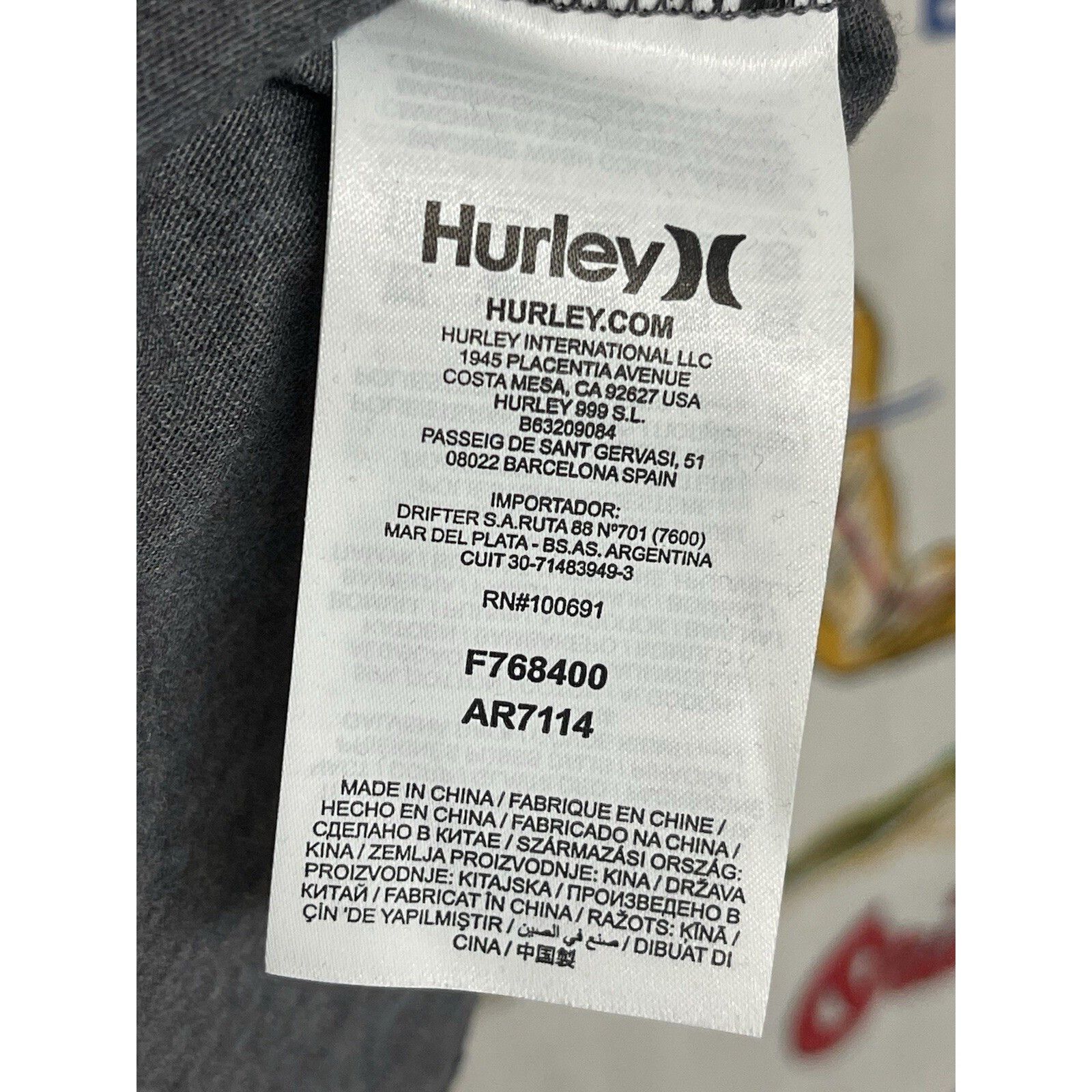 Hurley MENS HURLEY x NIKE DriFIT Coronado Polo (AR7114-045) GREY/BL Size US XL / EU 56 / 4 - 4 Thumbnail