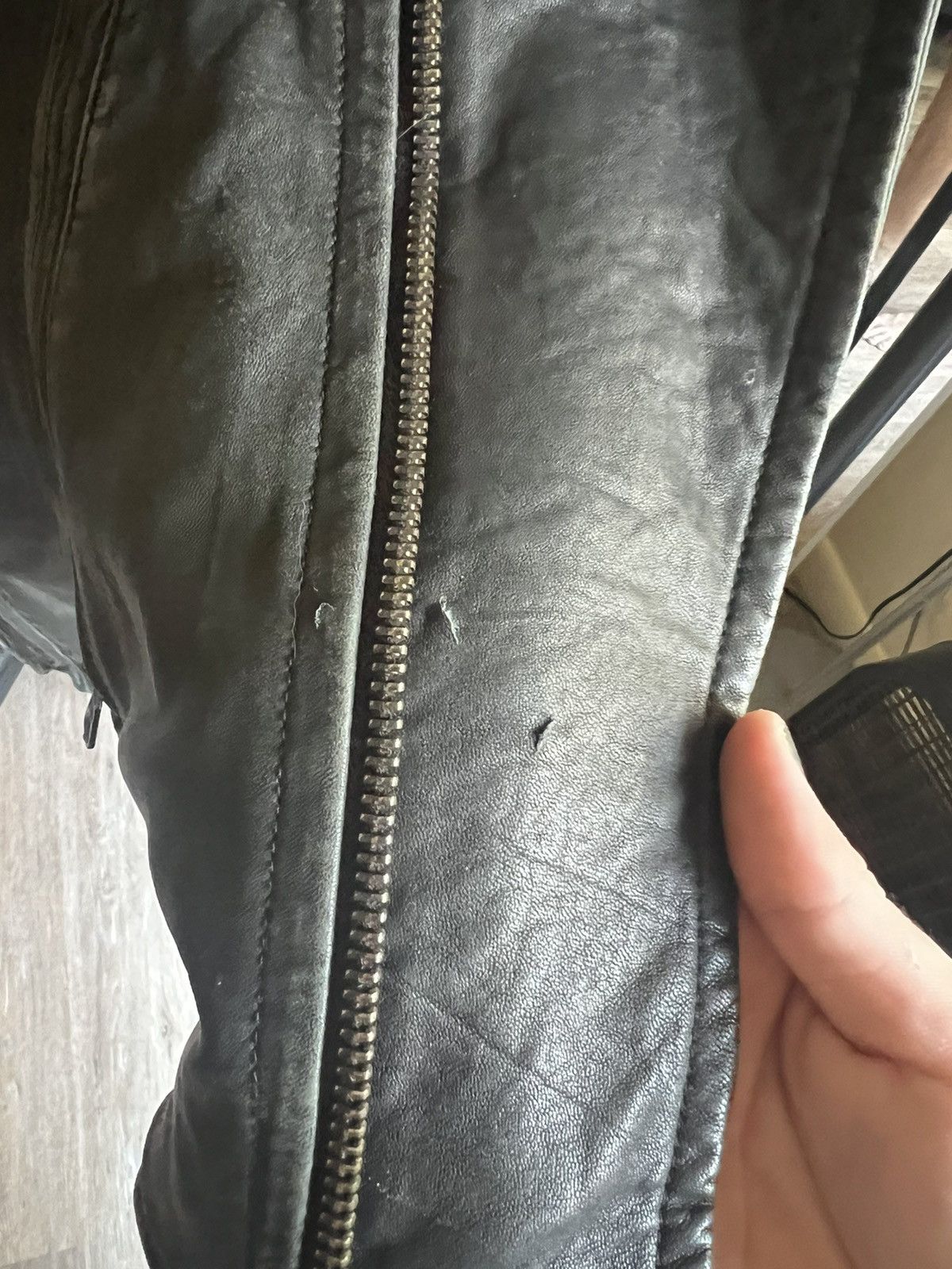 Rag & Bone Rag and Bone Black Leather Jacket Size US M / EU 48-50 / 2 - 5 Thumbnail