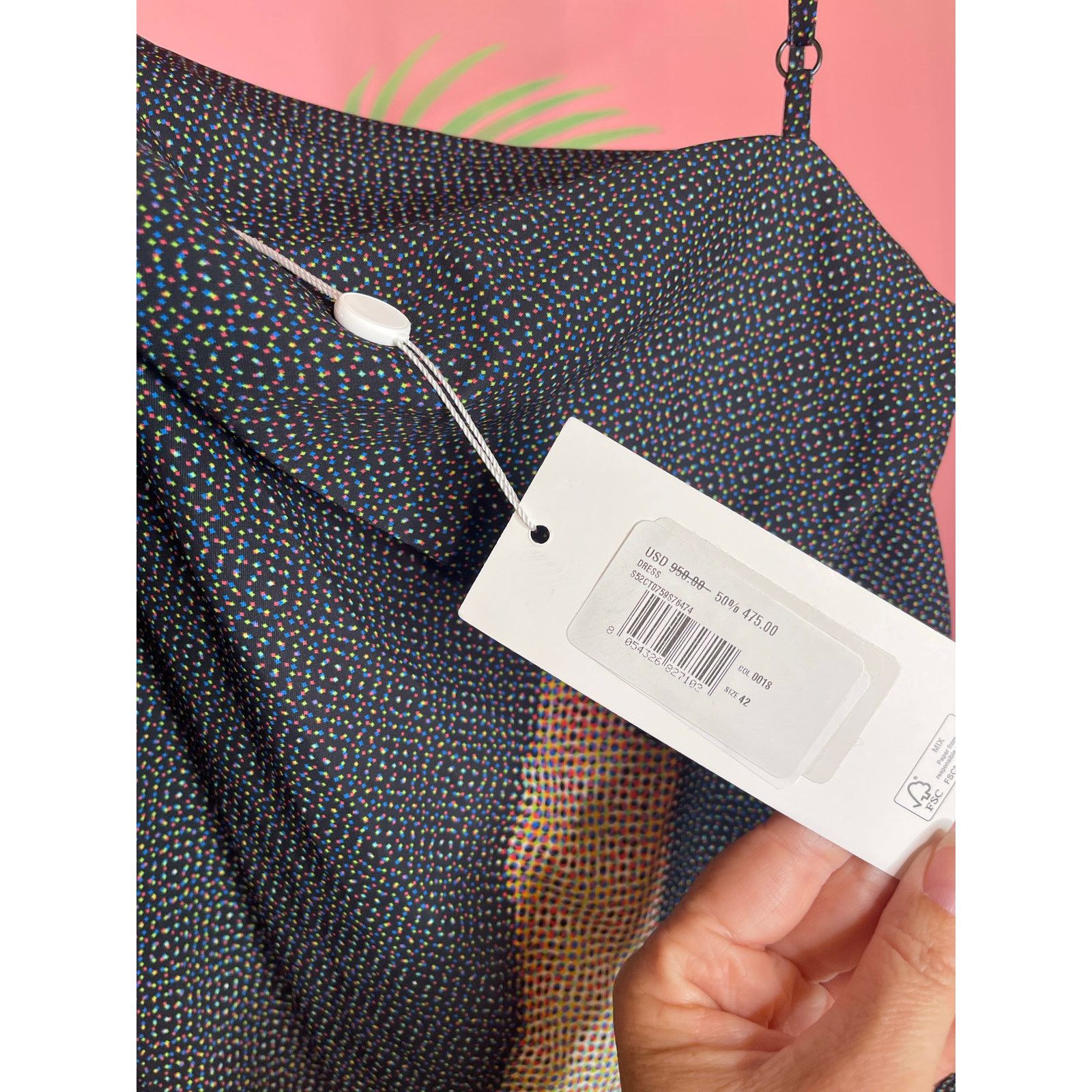 Maison Margiela Maison Margiela MM6 Asymmetric Graphic Dress – NWT – Size 42 Size M / US 6-8 / IT 42-44 - 8 Thumbnail