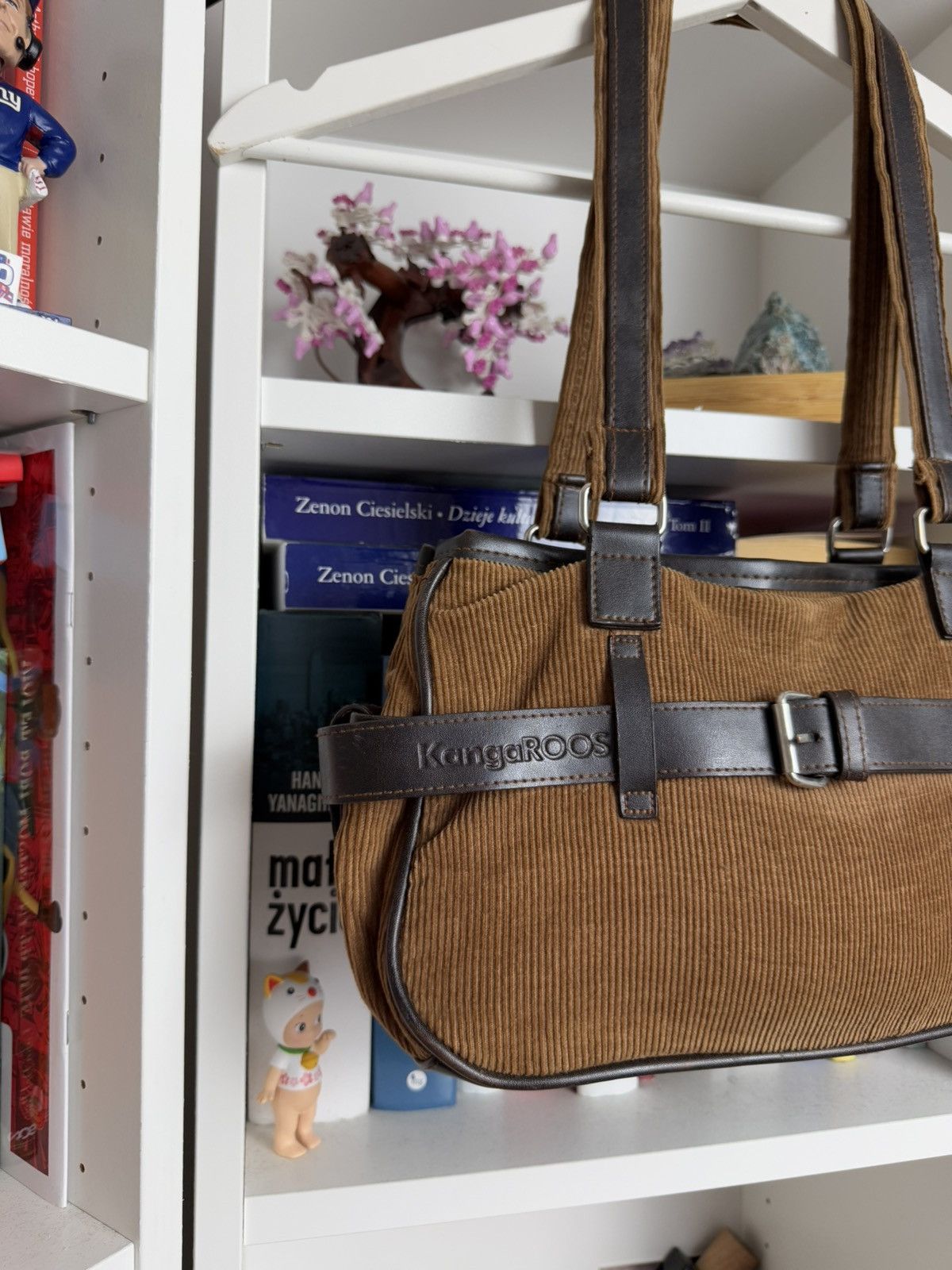 KangaROOS × Vintage Vintage y2k kangaroos corduroy shoulderbag avantgarde y2k 00s Size ONE SIZE - 3 Thumbnail