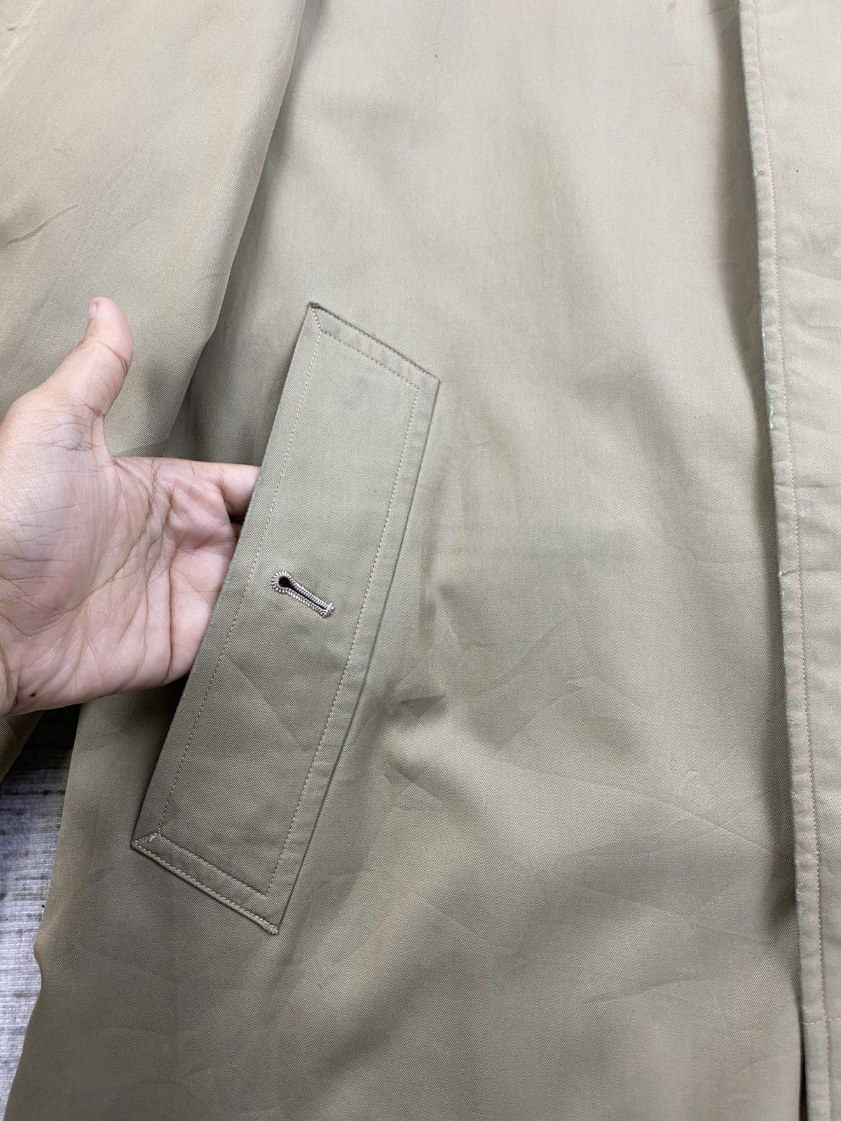Burberry × Vintage Vintage 90s Burberrys Nova Check Trench Coat Size US M / EU 48-50 / 2 - 9 Thumbnail