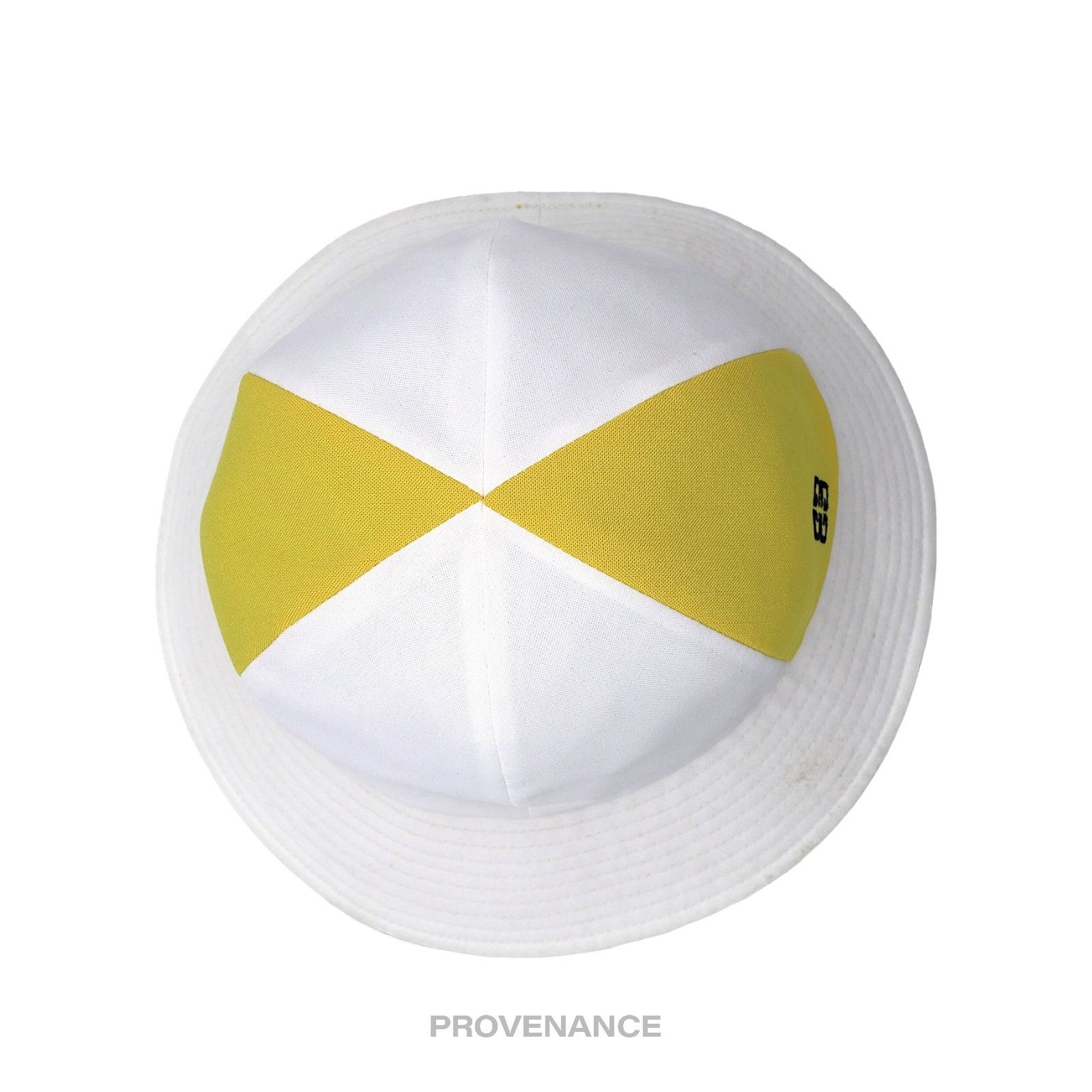 Givenchy 🔴 Givenchy 4G Bucket Hat - Yellow White Patchwork Size ONE SIZE - 3 Thumbnail