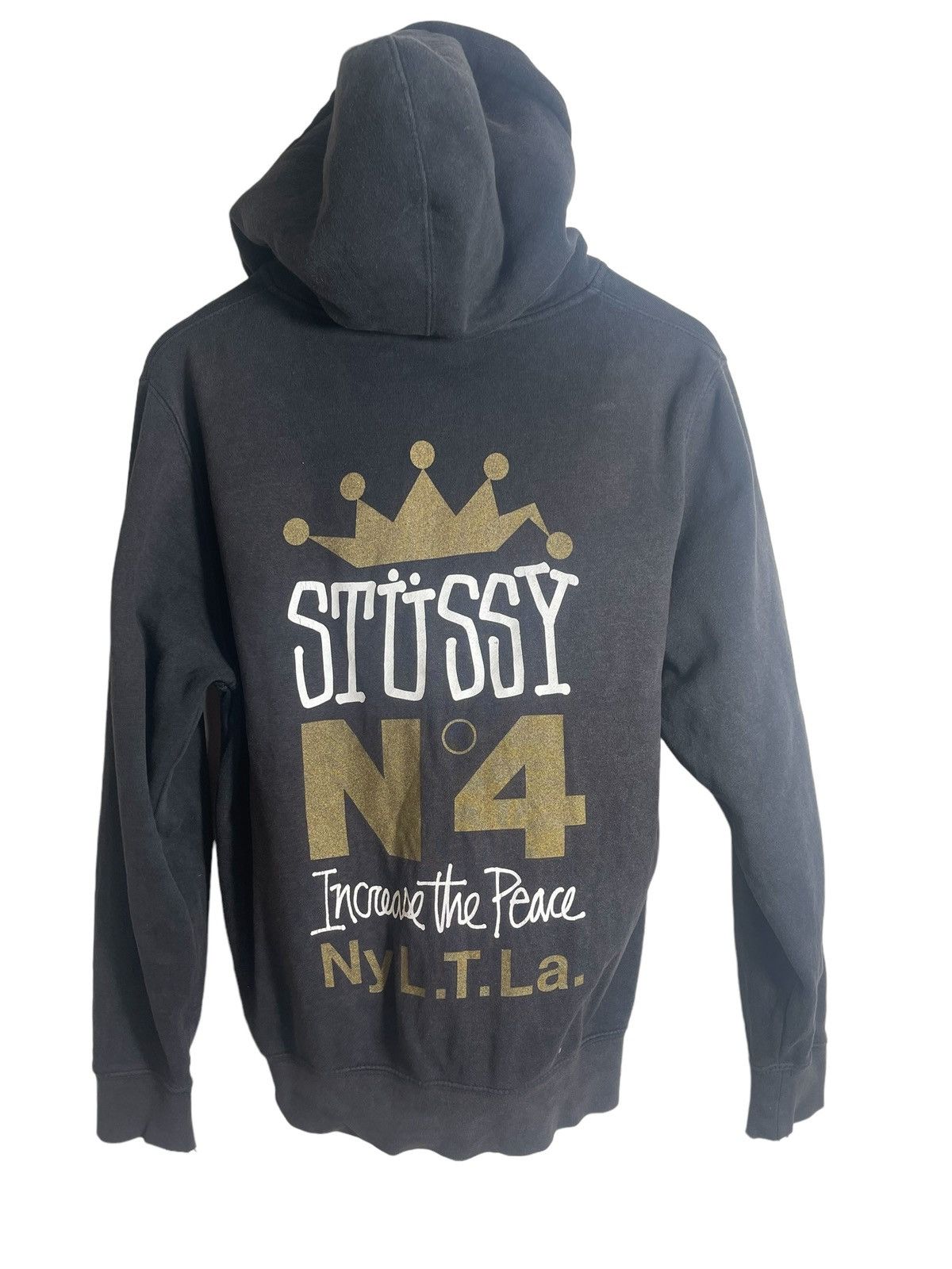 Stussy × Vintage Vintage Stussy N'4 Ny.L.T.La zipper hoodies Size US M / EU 48-50 / 2 - 1 Thumbnail