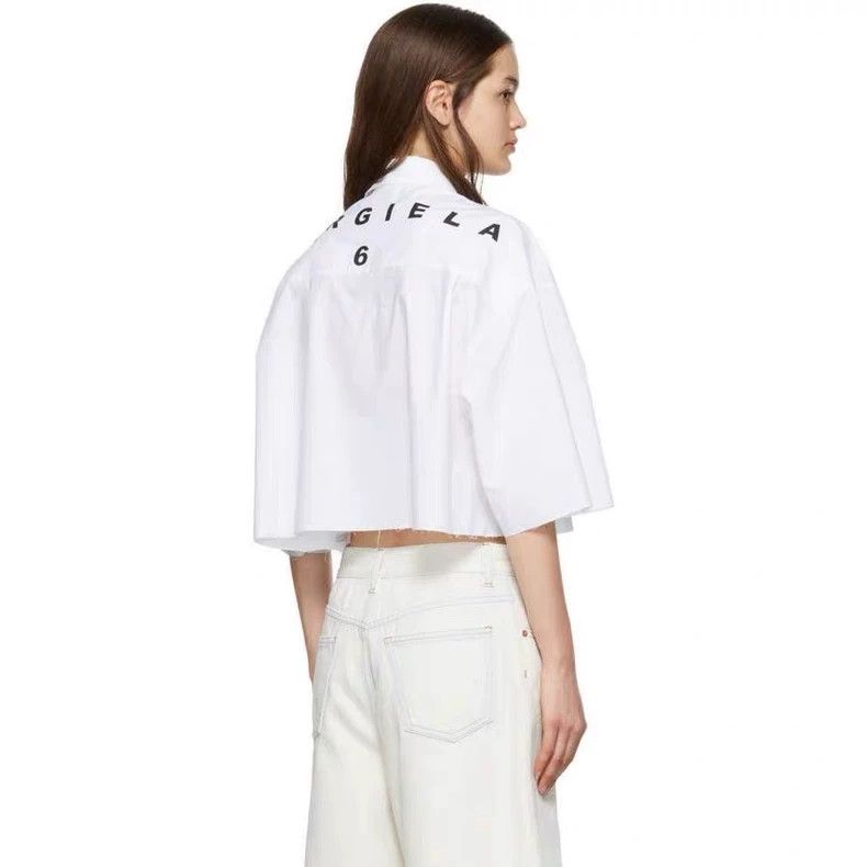 Maison Margiela Maison Margiela 2022 spring and summer spread-shoulder shir Size US S / EU 44-46 / 1 - 3 Thumbnail