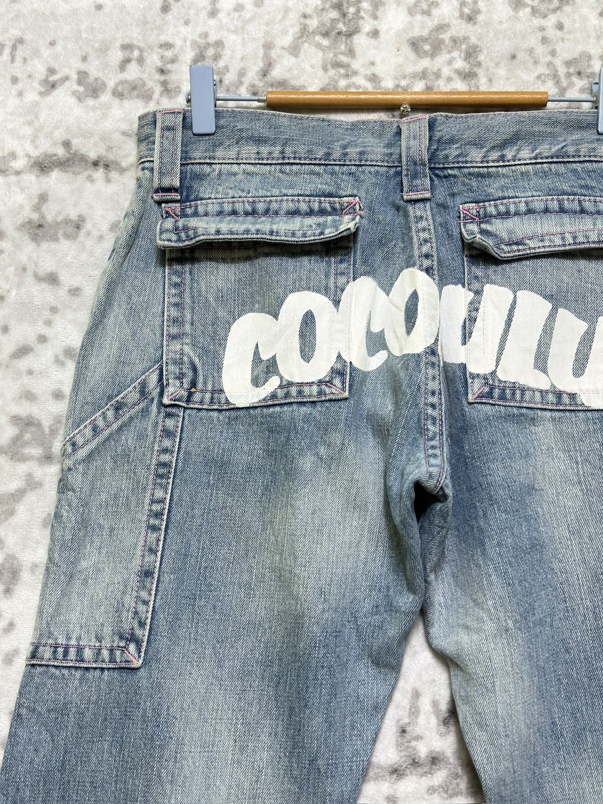 Japanese Brand Y2k COCOLULU Ketsururu Logo Carpenter Jeans Japanese Size US 30 / EU 46 - 8 Thumbnail