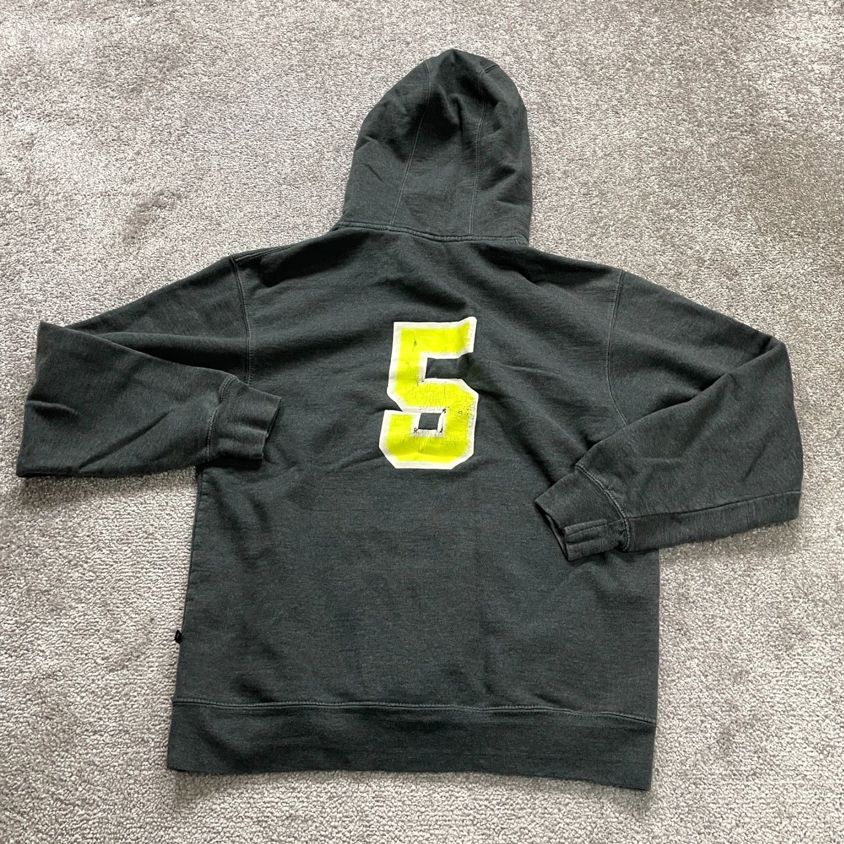 Vintage Pennant Hoodie Unisex Small Gray Graphic Lady Tigers Softball Sports Size US S / EU 44-46 / 1 - 2 Thumbnail