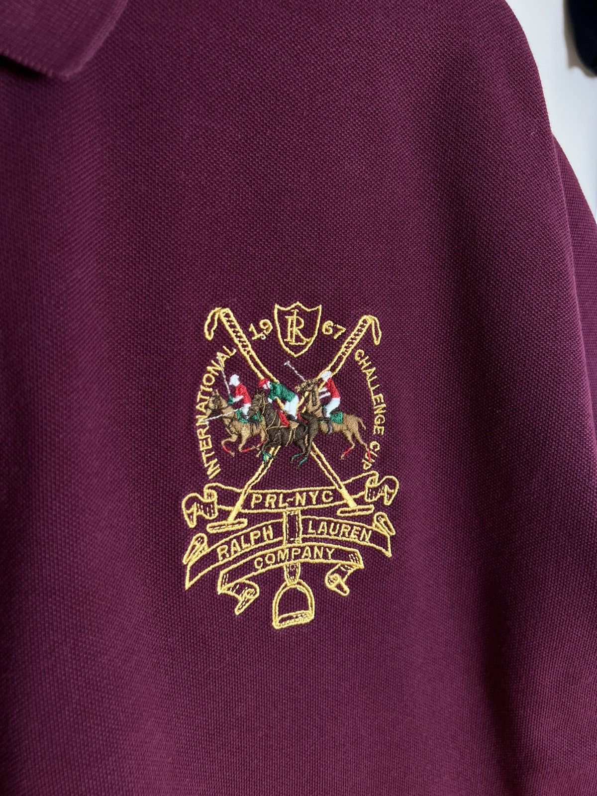 Polo Ralph Lauren Vintage Ralph Lauren Polo XL – Rare Crest Logo Rugby Style Size US XL / EU 56 / 4 - 6 Thumbnail