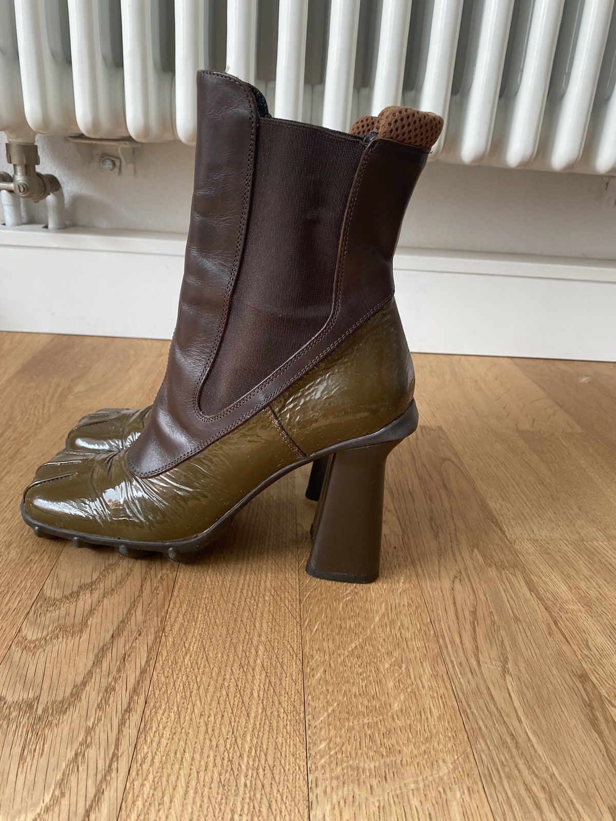 Miu Miu Miu Miu vintage 90s bubble sole boots Size US 6 / IT 36 - 7 Thumbnail