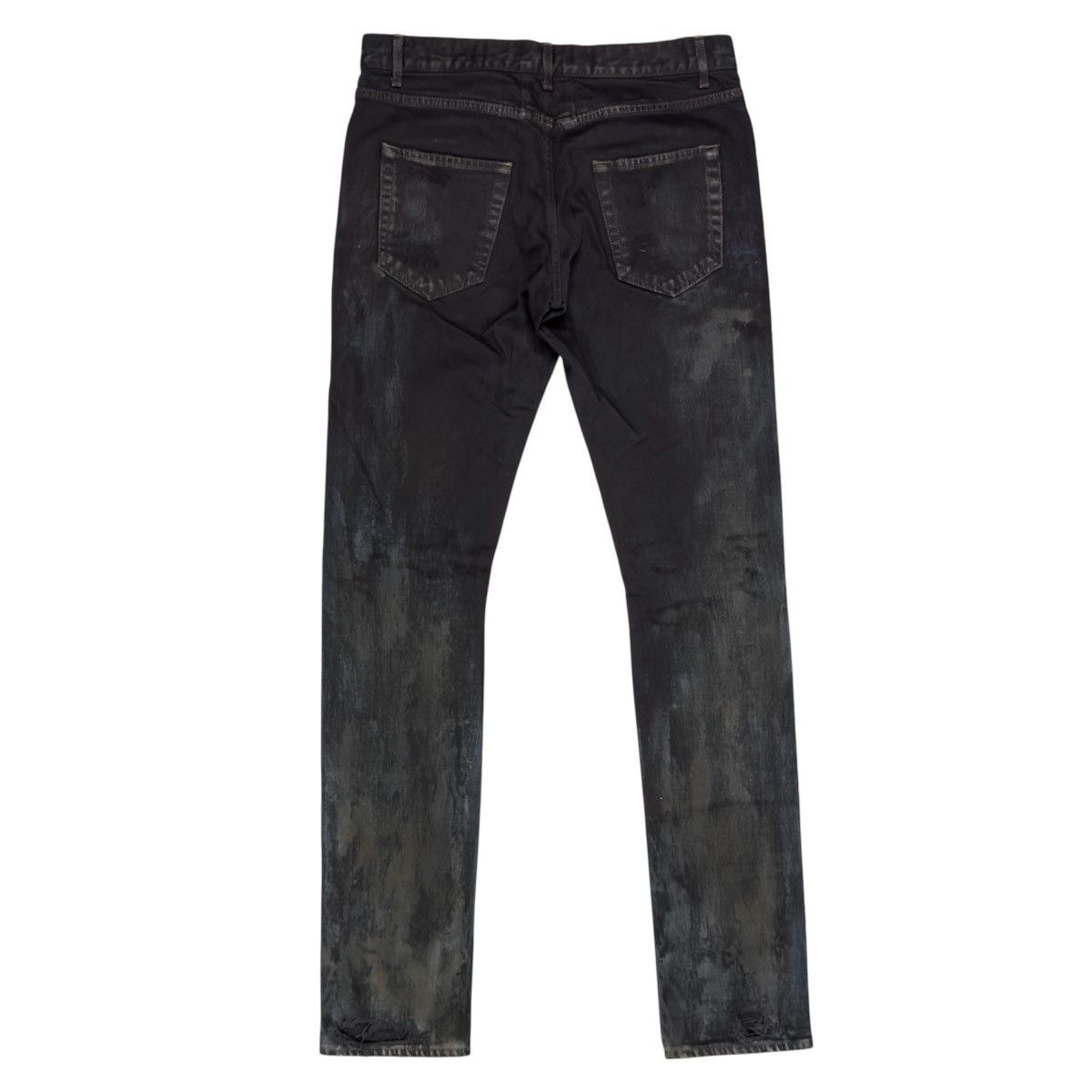 Saint Laurent Paris SAINT LAURENT PARIS FW14 OIL CRASH D02 DENIM Size US 31 - 3 Thumbnail