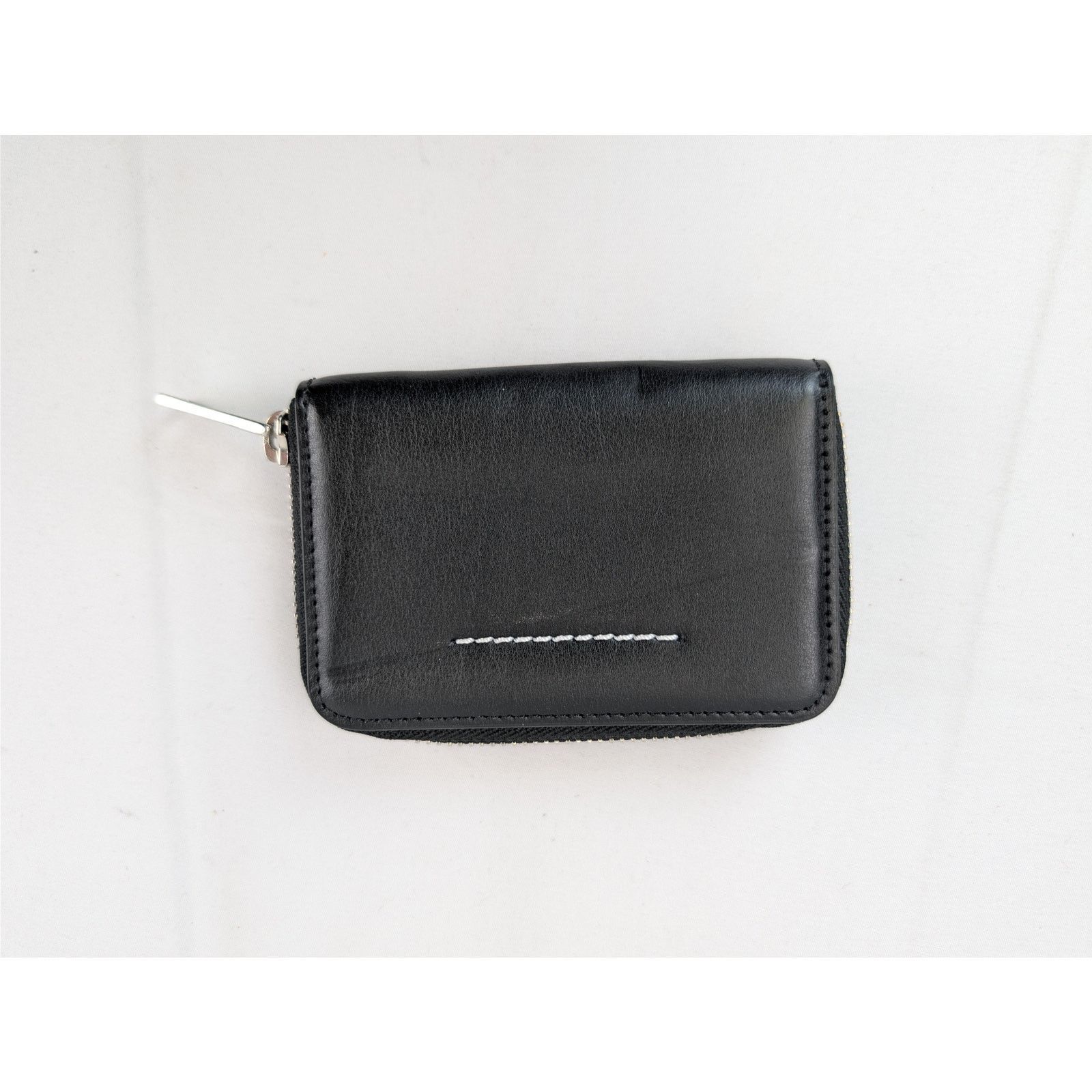 Maison Margiela o1rshd1 Q:2 / Size: OS / Zip Wallet in Black Size ONE SIZE - 3 Thumbnail