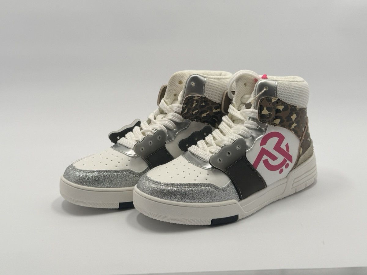 Gaelle Paris GAëLLE Paris Women’s High Top Sneakers Size US 8 / IT 38 - 2 Thumbnail
