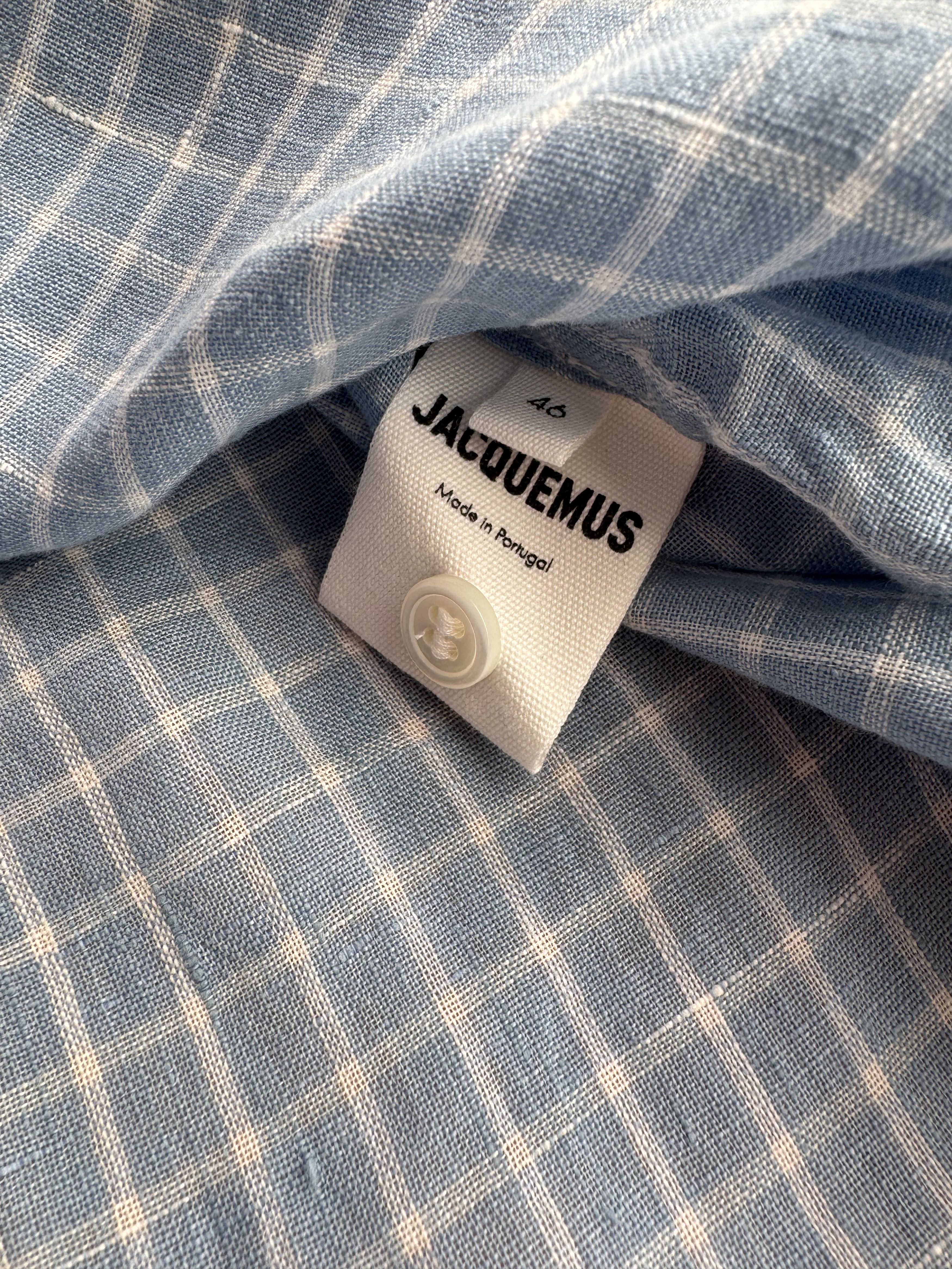 Jacquemus Jacquemus Plaid Check Oversized shirt Size US L / EU 52-54 / 3 - 8 Thumbnail