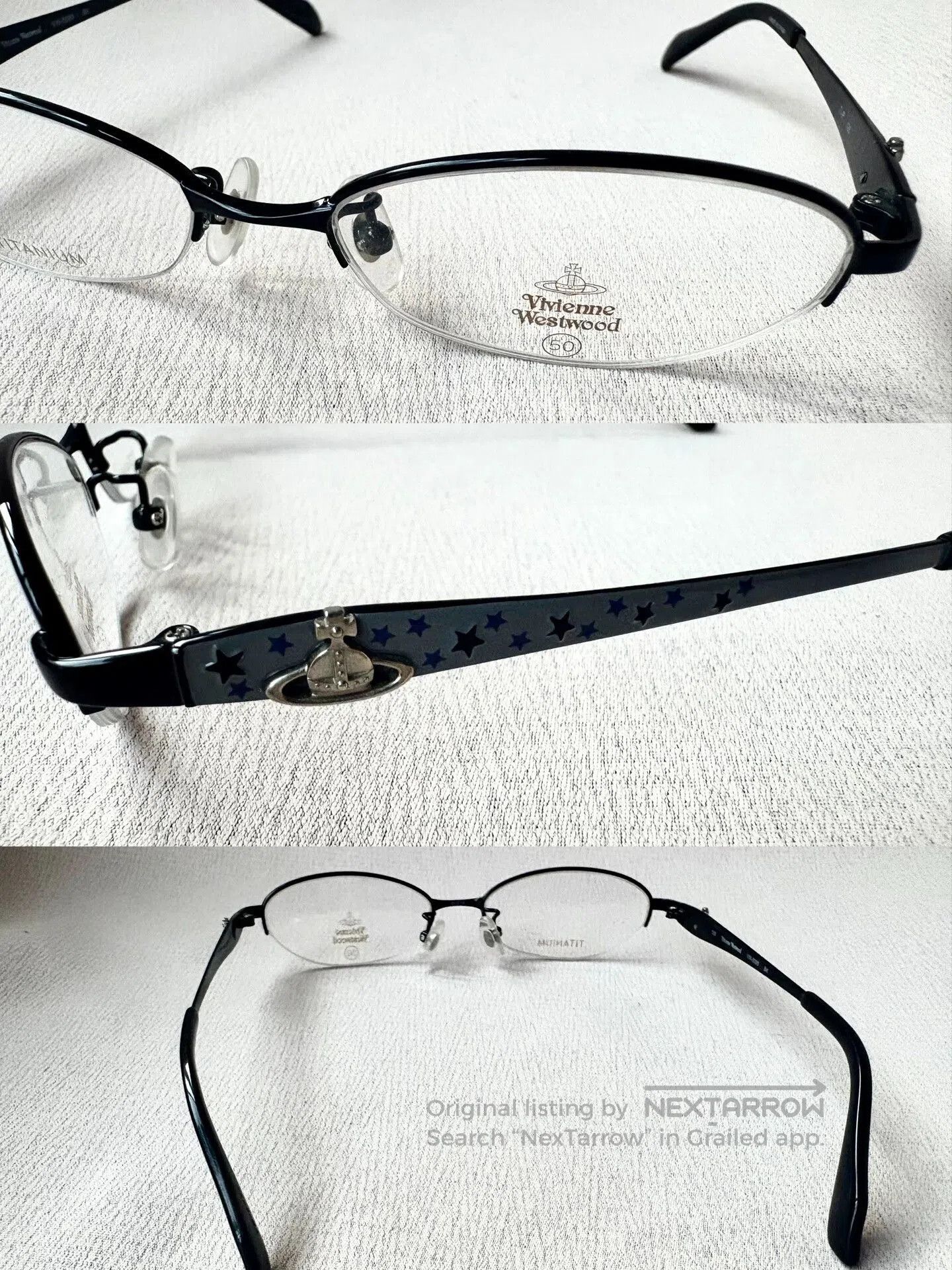 Vivienne Westwood Vivienne Westwood Starry Glasses. Size ONE SIZE - 1 Thumbnail