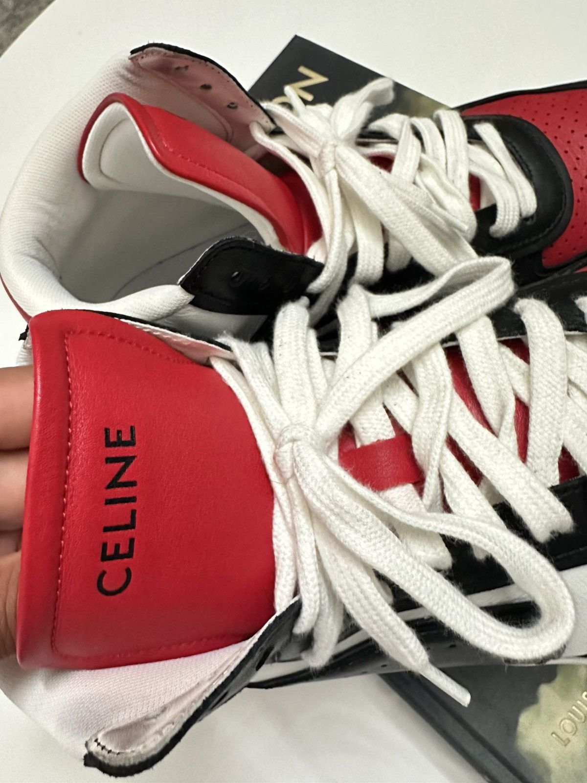 Celine Celine Z Leather High Top Sneaker Size US 9 / EU 42 - 5 Thumbnail