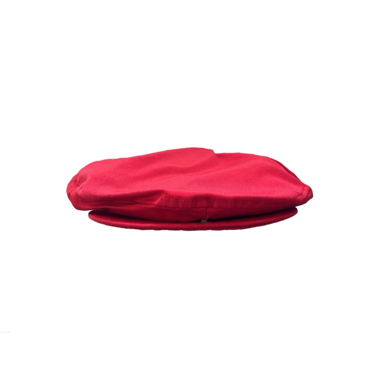Vintage VINTAGE cabbie drivers flat cap hat Mens Large Red 90s deadstock NWOT USA Slim Snap On Bill Size ONE SIZE - 7 Thumbnail