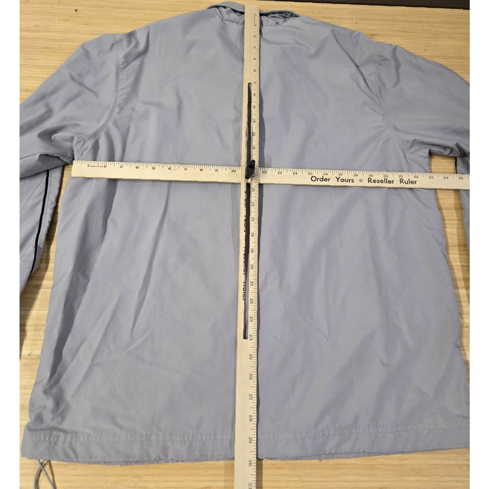 Nike Nike Jacket Mens Large Gray Black Full Zip Windbreaker Sportswear Thailand Size US L / EU 52-54 / 3 - 7 Thumbnail