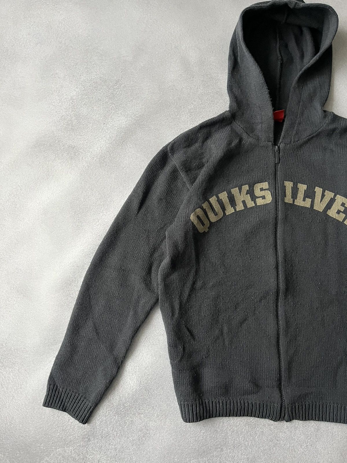 Quiksilver Ventage y2k Quicksilver zip hoodie surfstyle knitwear Size US L / EU 52-54 / 3 - 2 Thumbnail