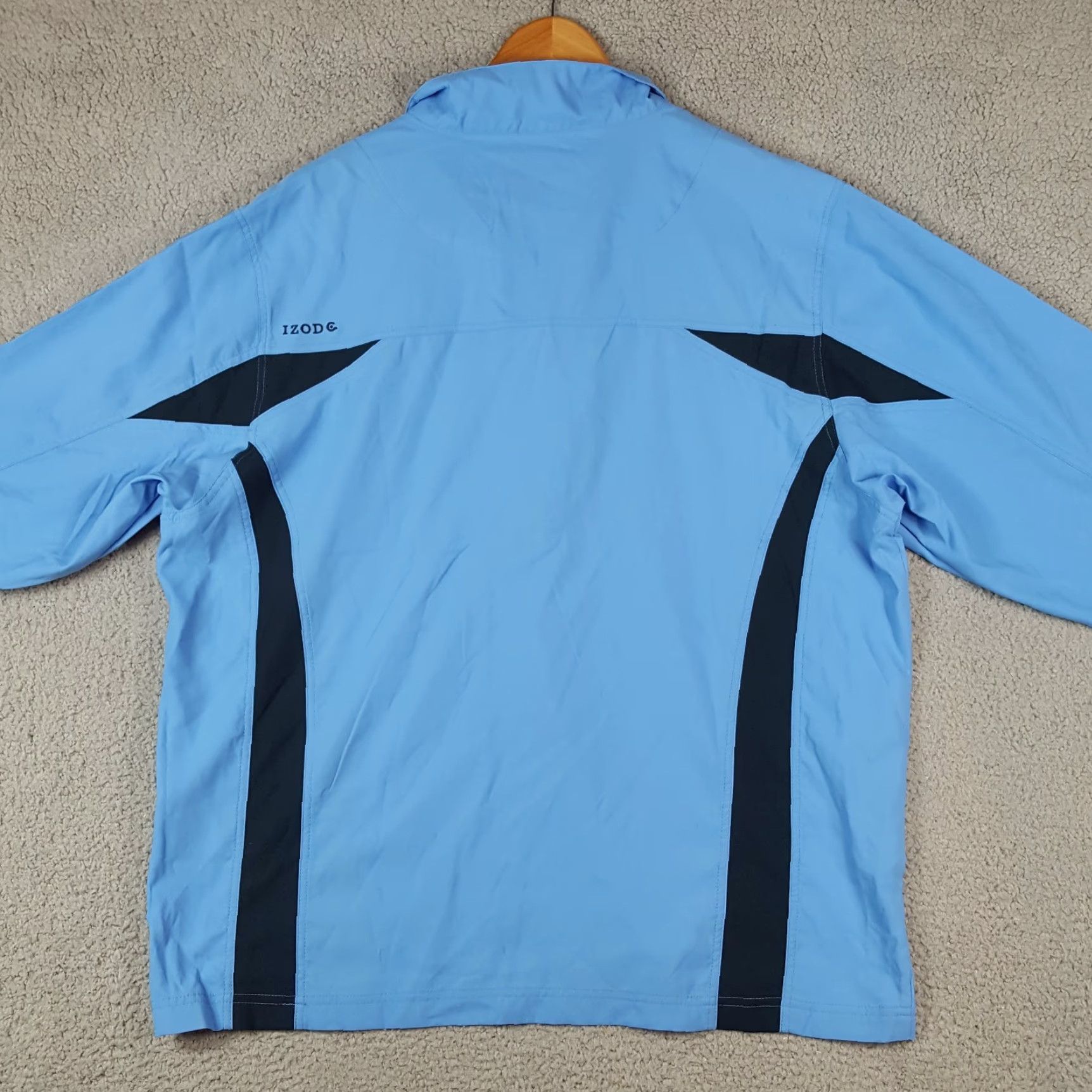 Izod VINTAGE IZOD Breathable 1/2 Zip Golf Windbreaker Men's XL Polyester Shirt Preppy Jacket Size US XL / EU 56 / 4 - 7 Thumbnail