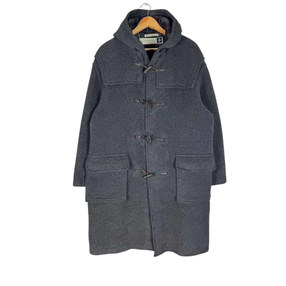 Gloverall ☀️GLOVERALL ENGLAND HOODIE DUFFLE COAT JACKET Size US L / EU 52-54 / 3 - 2 Thumbnail
