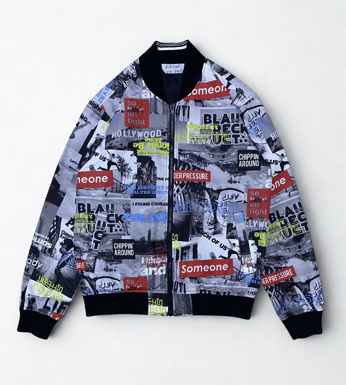 Other Reversible Graphic Bomber Jacket Streetwear Full Print Size US M / EU 48-50 / 2 - 1 Thumbnail