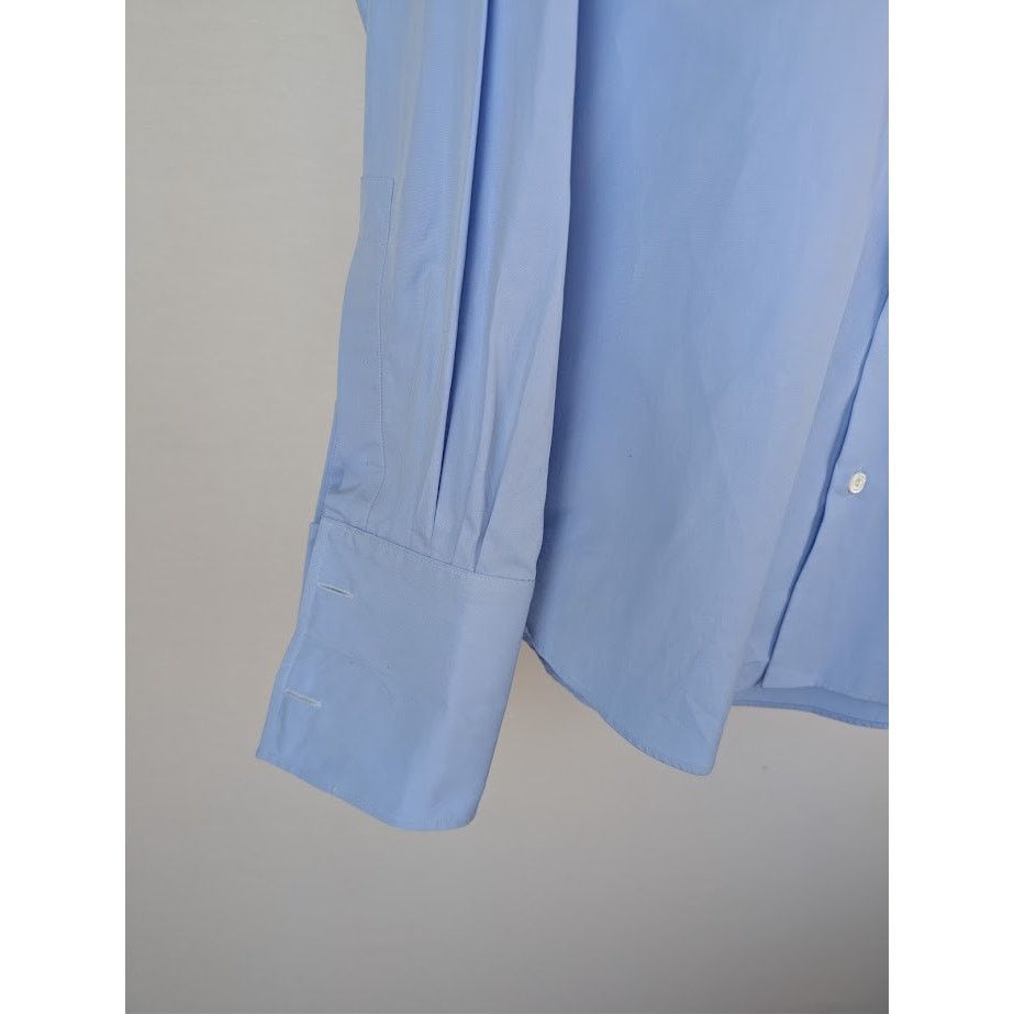 Hermes o1rshd1 CC20 Button Shirt in Blue Size US S / EU 44-46 / 1 - 5 Thumbnail