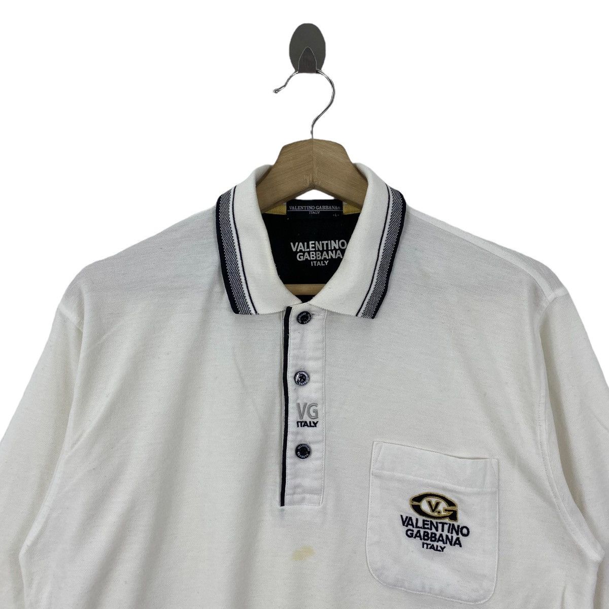 Other VALENTINO GABBANA ITALY Italian Brand Embroidered Logo On Size US L / EU 52-54 / 3 - 2 Thumbnail