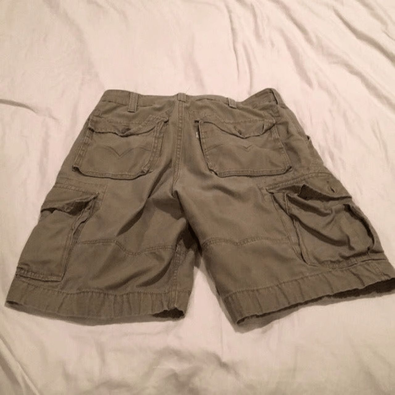 Levi's Levi’s Classic Tan Cargo Shorts - Khaki Utility Size US 32 / EU 48 - 5 Thumbnail